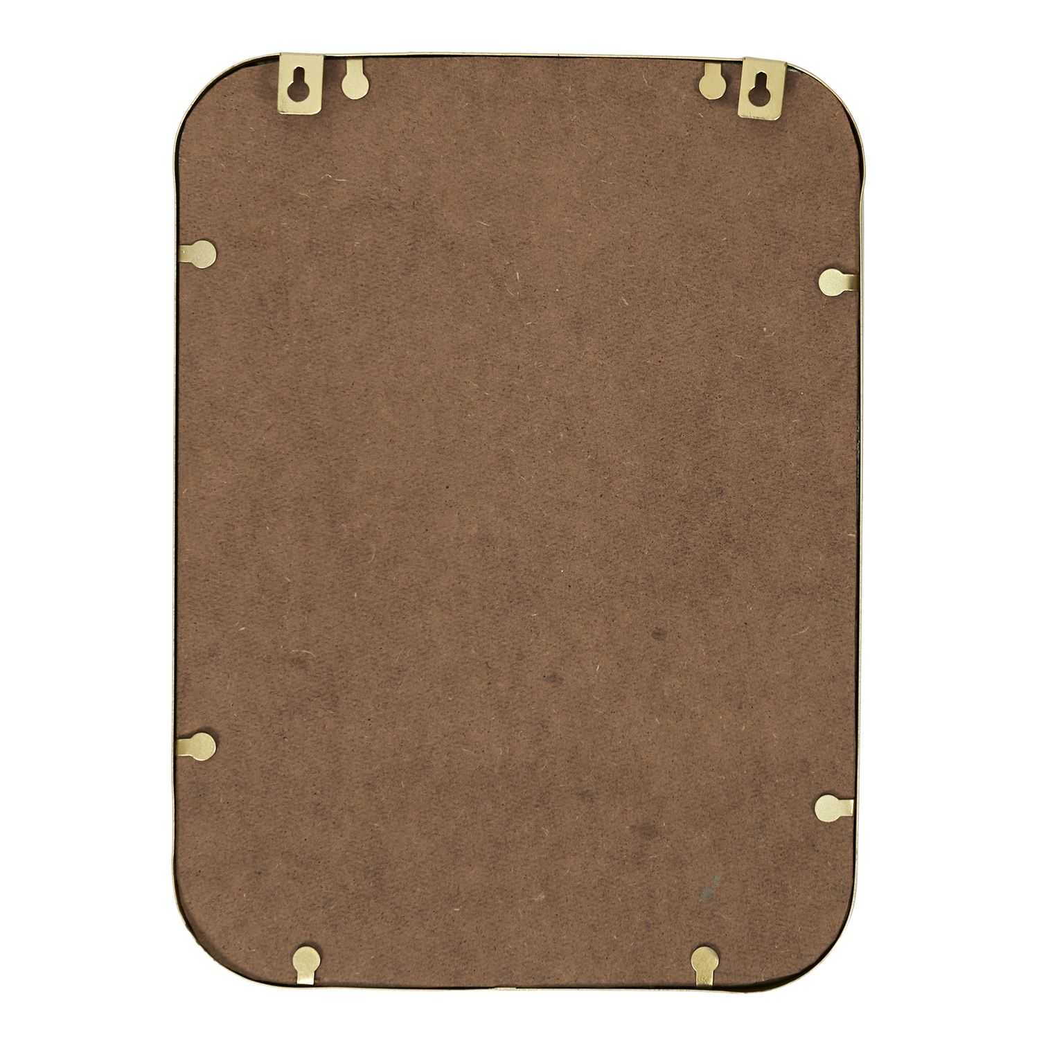 MIROIR DECO CONTOUR DECO DORE CARRE - Image 3