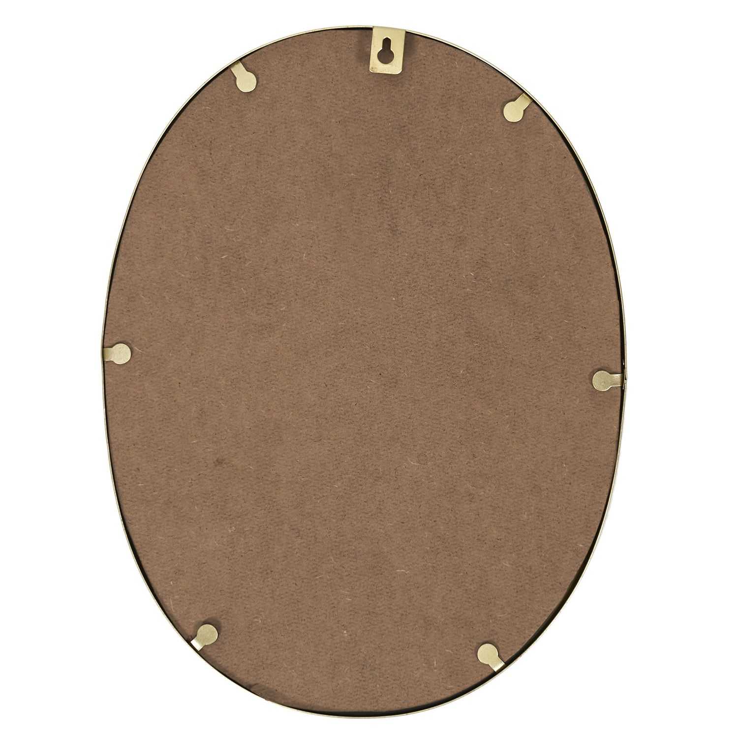MIROIR DECO CONTOUR DECO DORE OVALE - Image 3