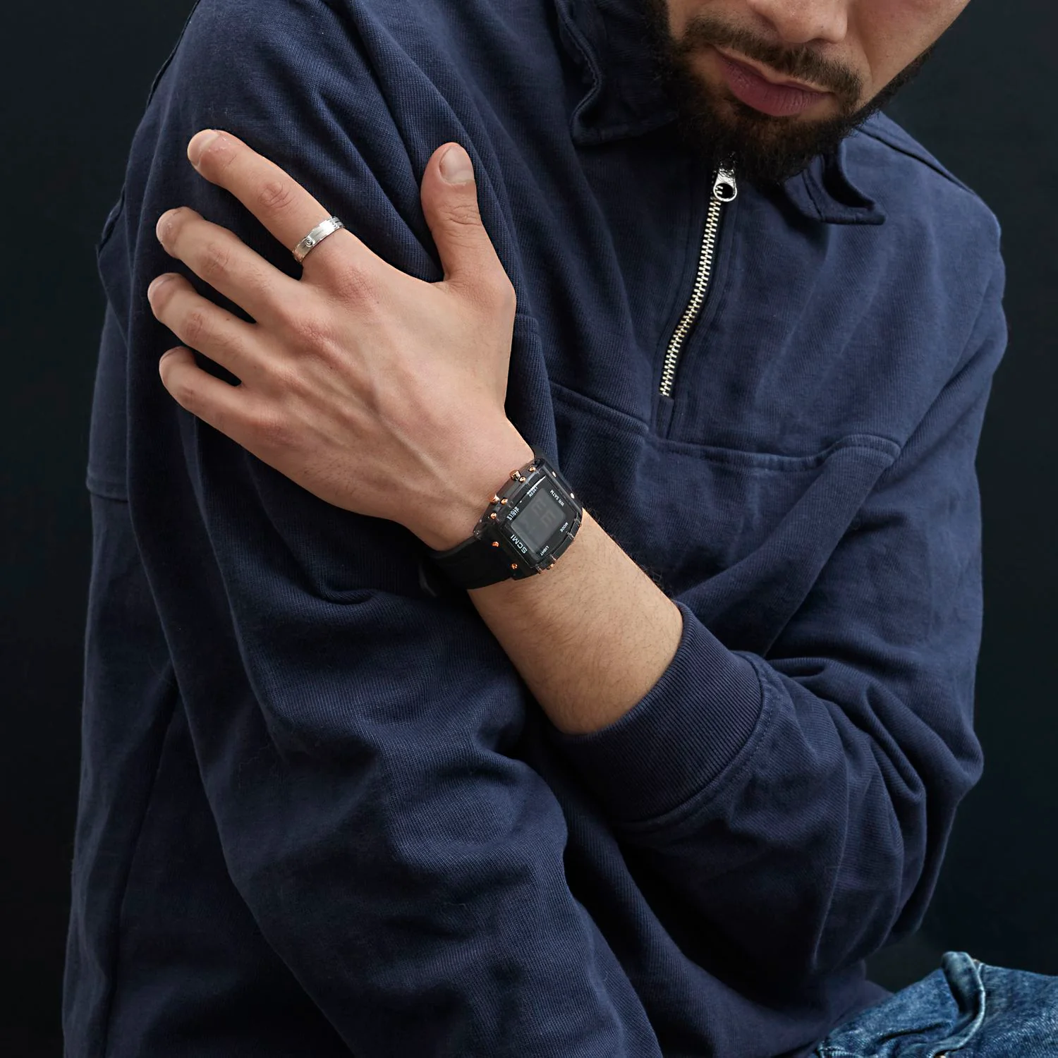 MONTRE ALPHA PURE BLACK - Image 3