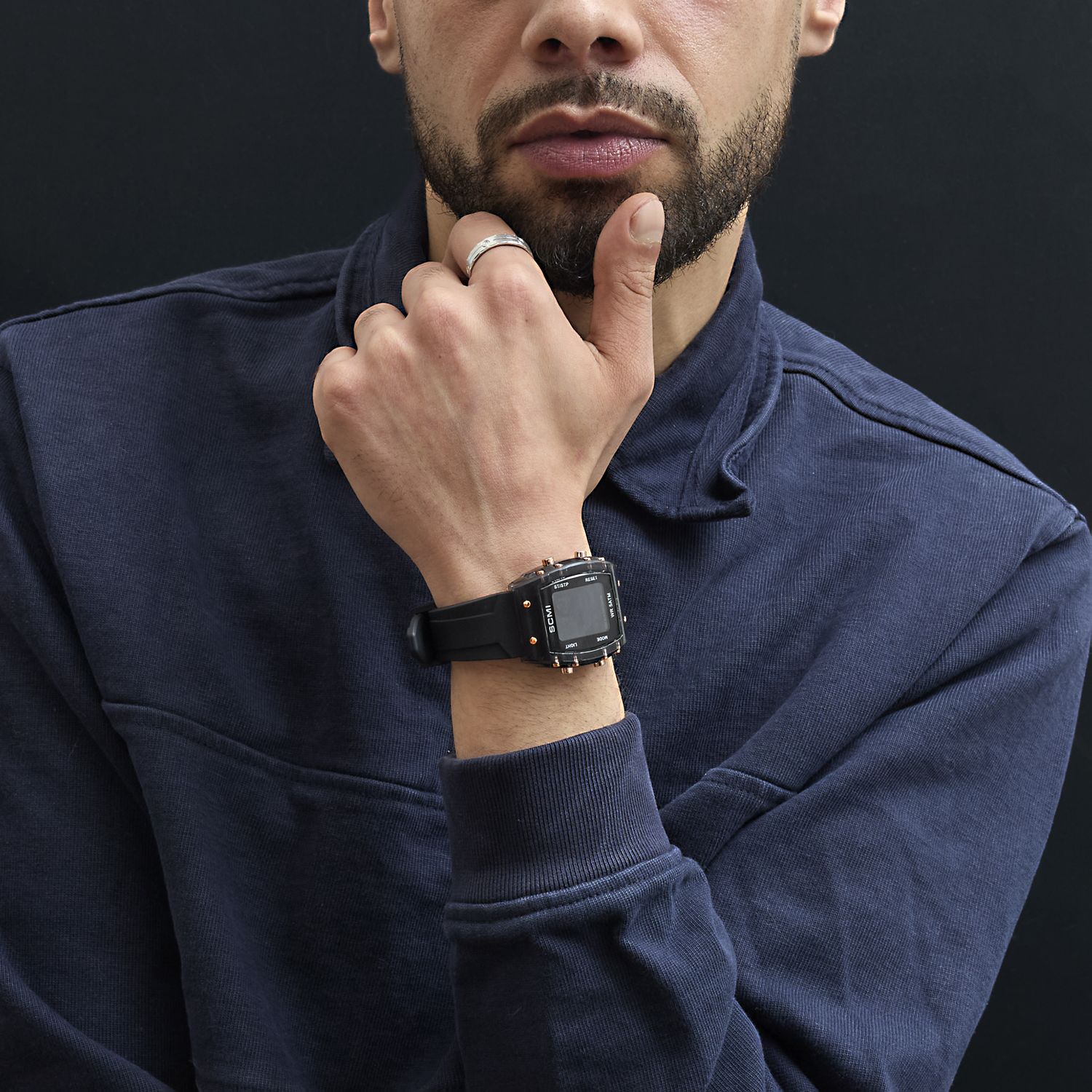 MONTRE ALPHA PURE BLACK - Image 4