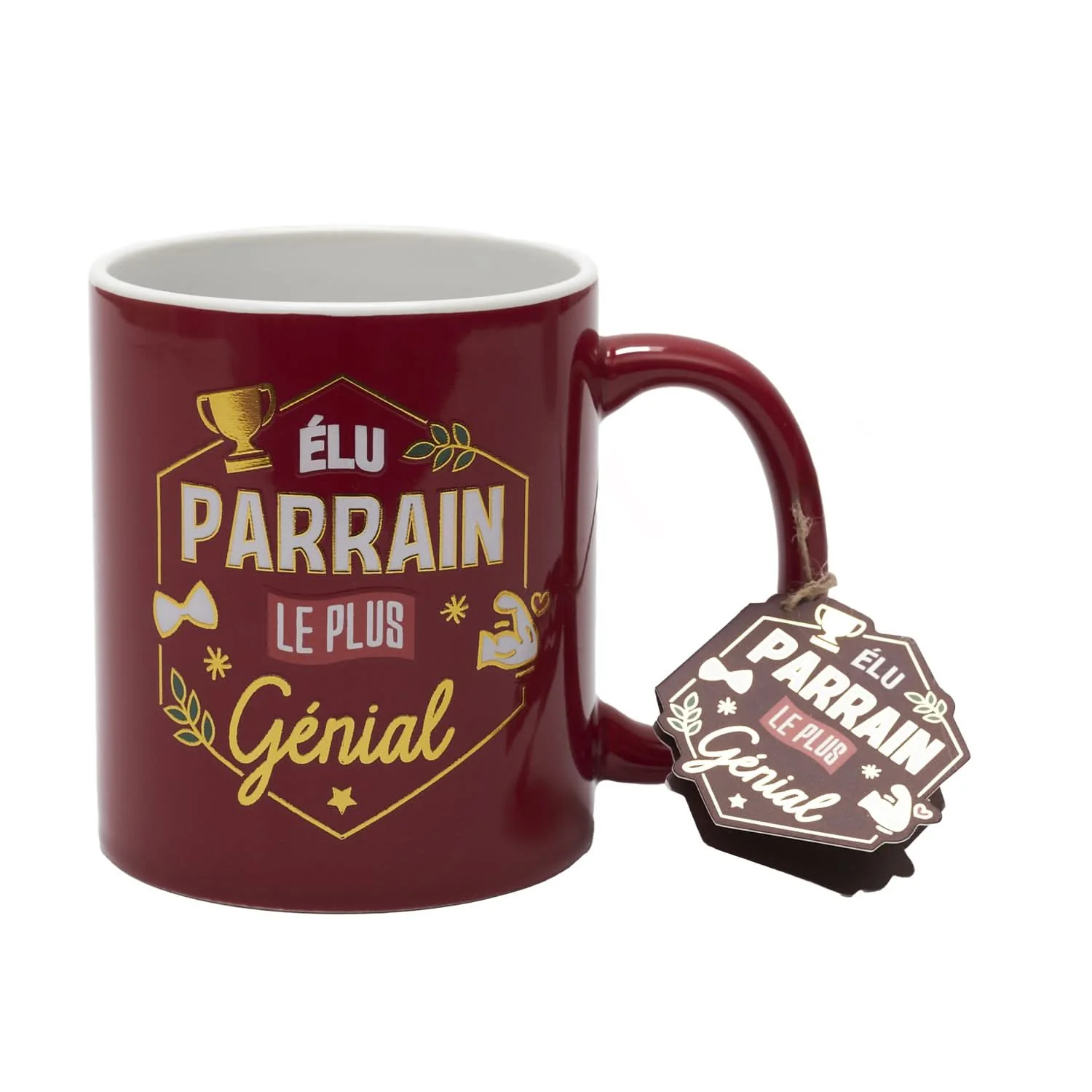 MUG PARRAIN LE PLUS GENIAL - Image 4