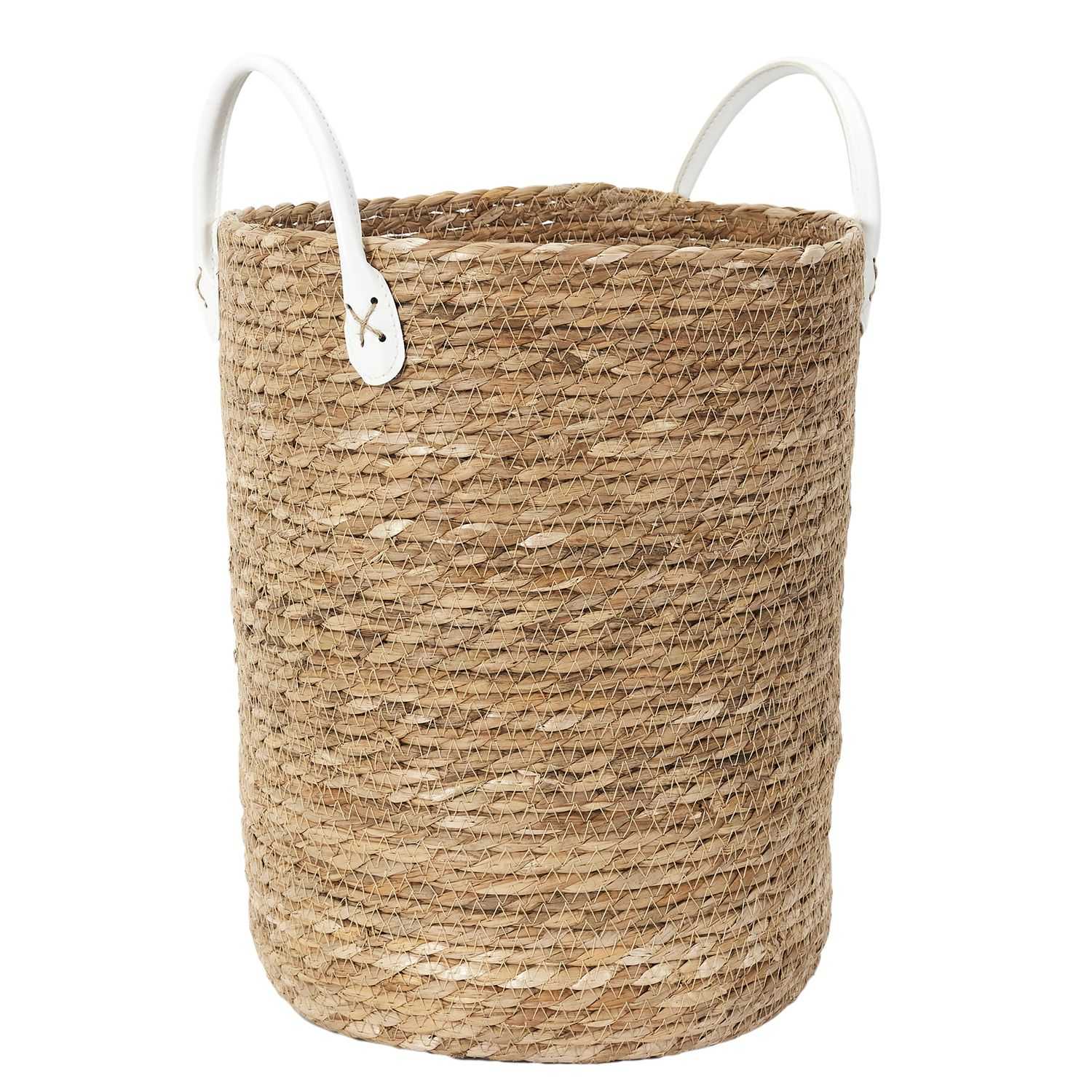 PANIER TRESSE ANSES SIMILI -  LOT DE 3 - Image 4