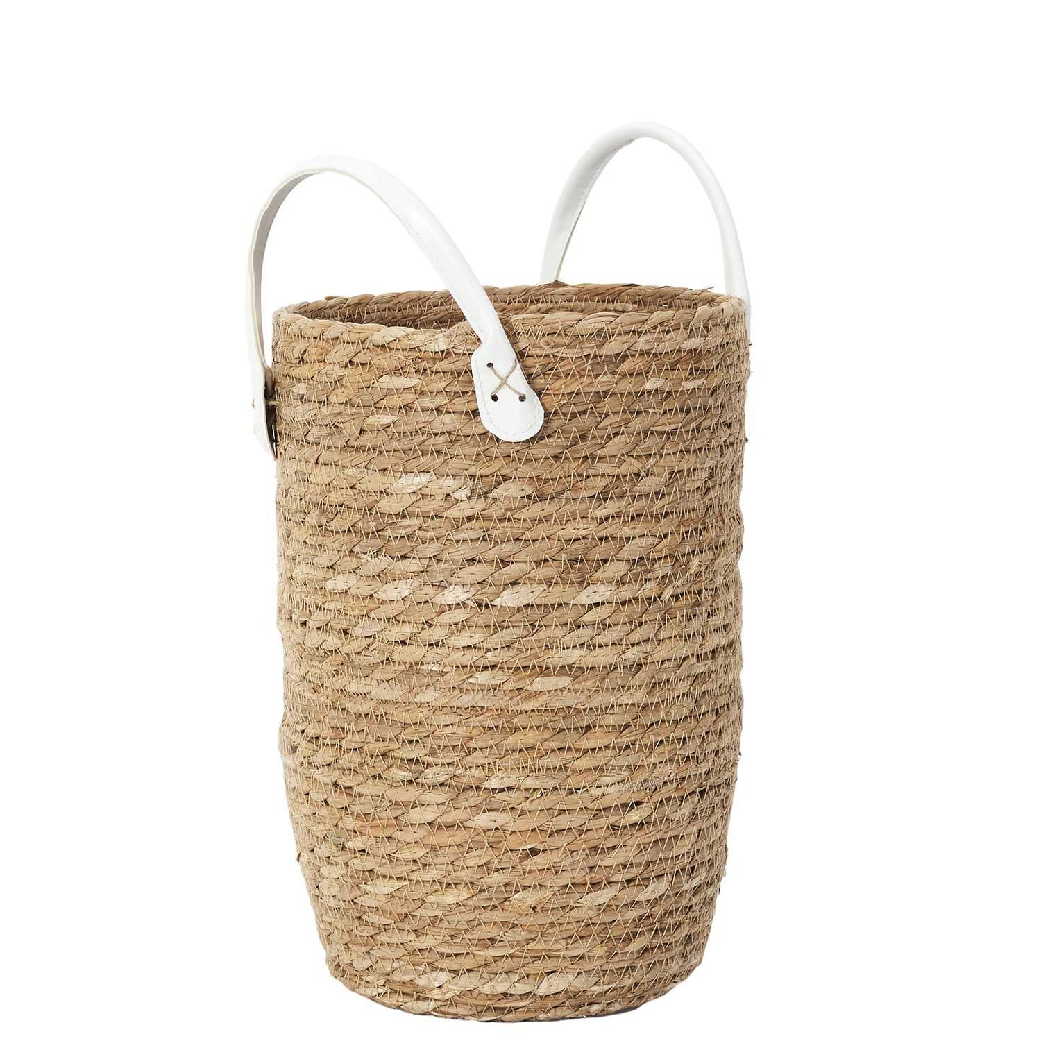 PANIER TRESSE ANSES SIMILI -  LOT DE 3 - Image 6