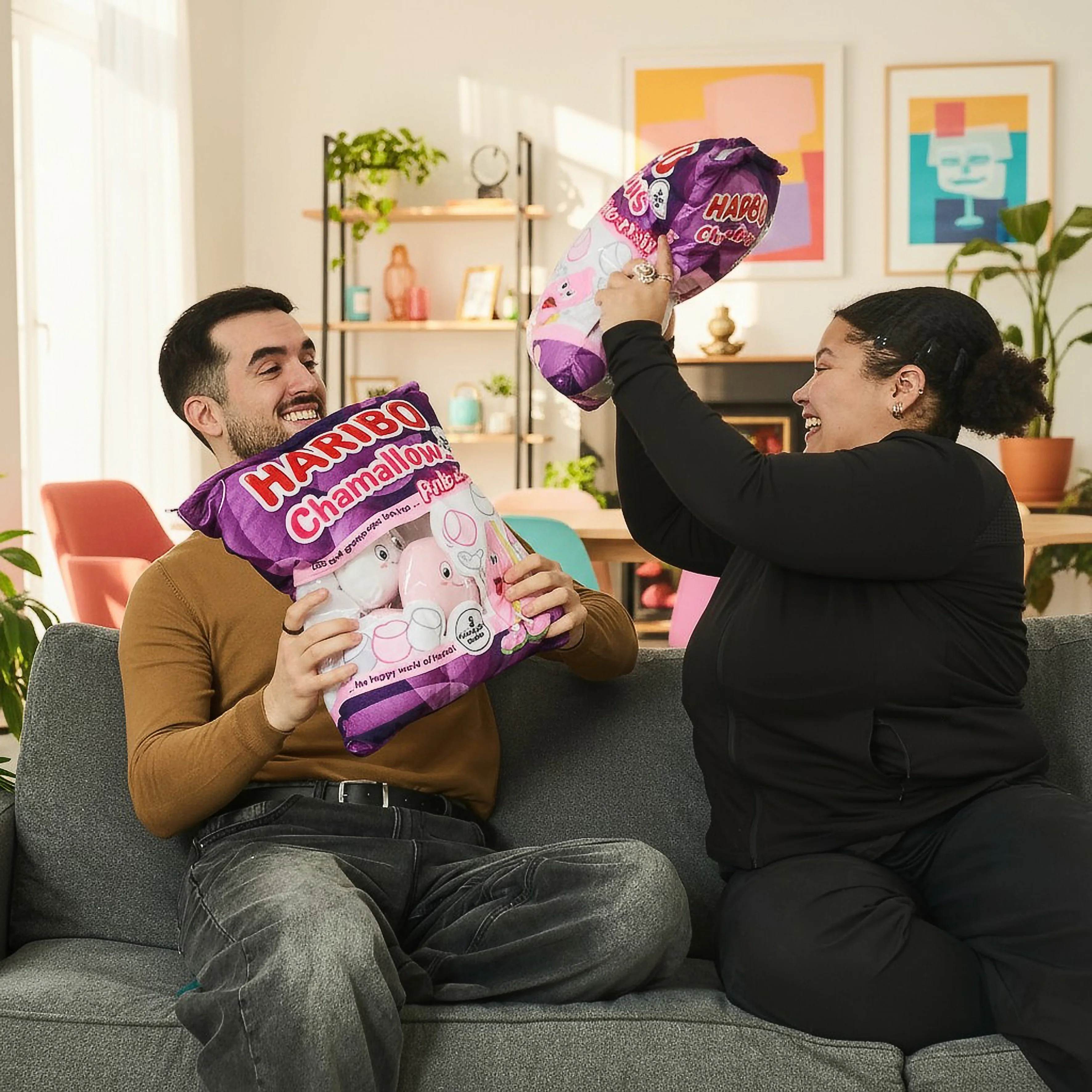 PAQUET PELUCHES CHAMALLOWS HARIBO - Image 2