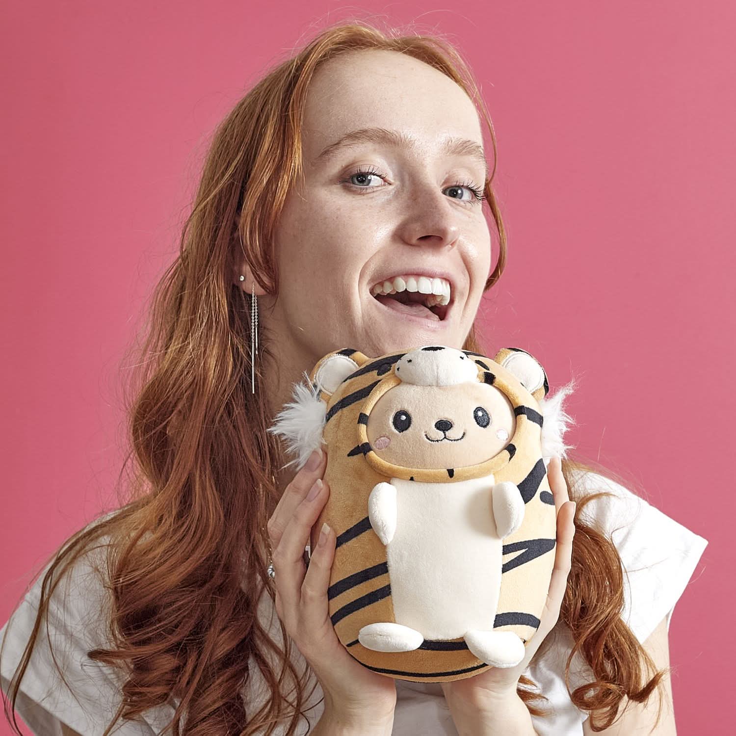 PELUCHE COSY CAT DEGUISE TIGRE - Image 2
