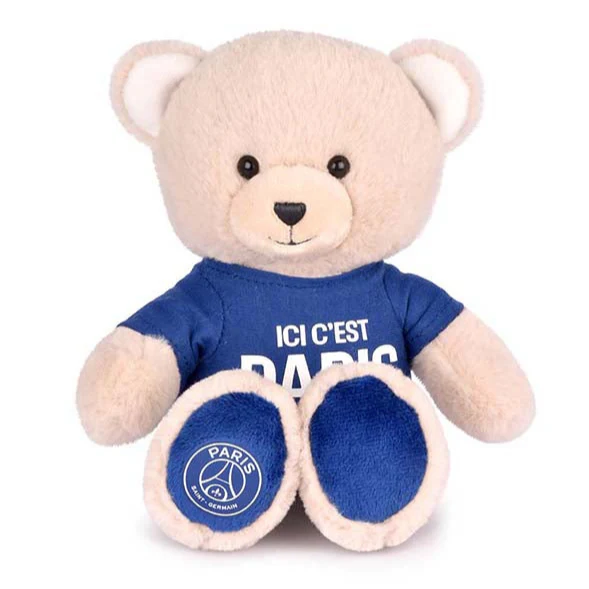 PELUCHE OURS PSG ICI C EST PARIS 23 CM - Image 2