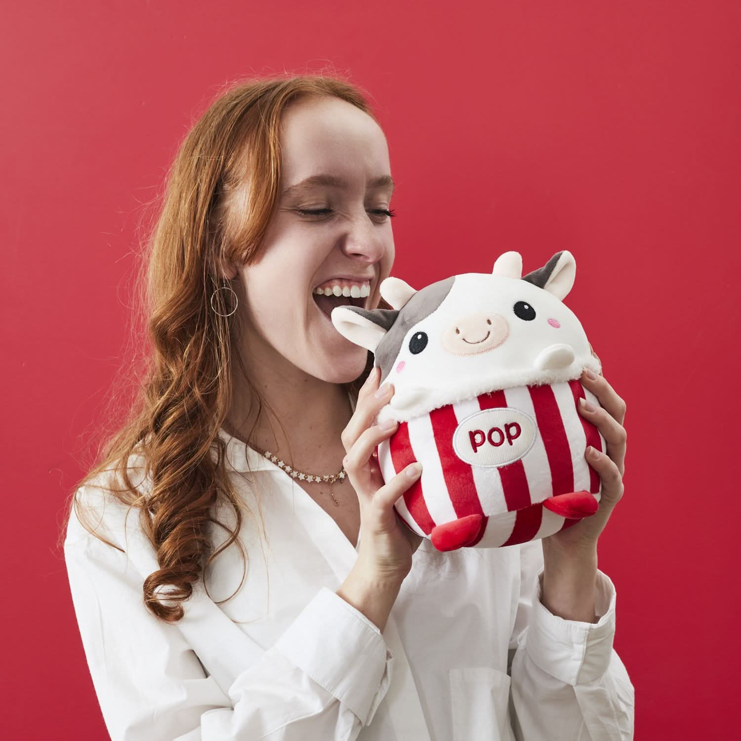 PELUCHE YUMMY COW POP CORN - Image 3