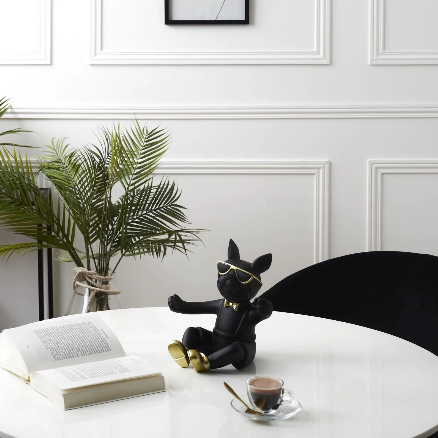 PORTE-BOUTEILLE BOULEDOGUE NOIR - Image 4