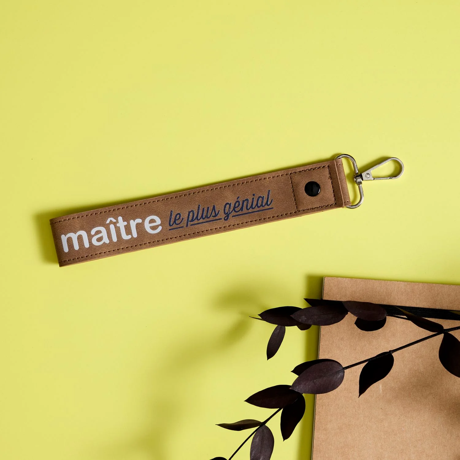 PORTE CLE MERCI MAITRE - Image 3