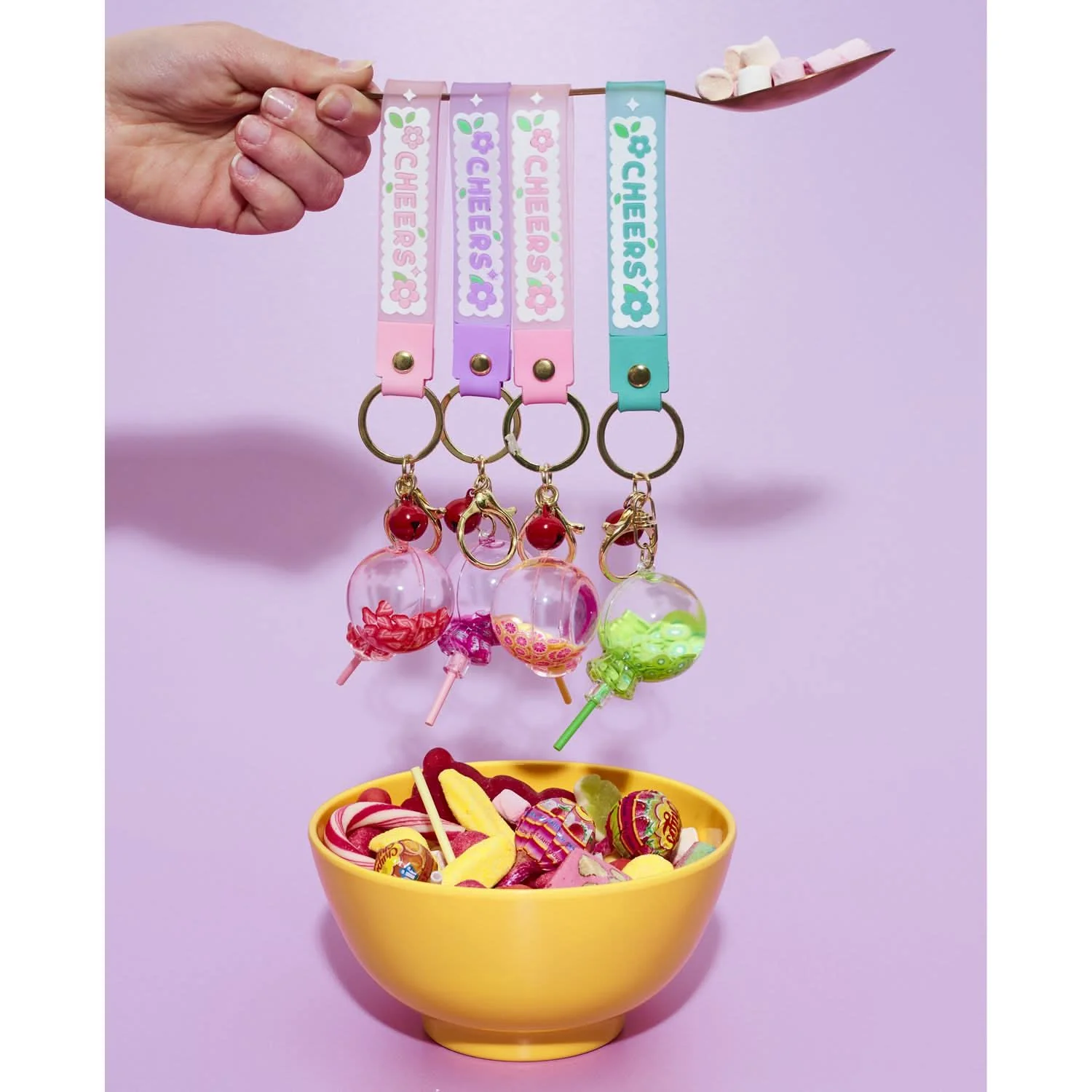 PORTE-CLES LOLIPOP KAWAII (coloris aléatoire) - Image 5
