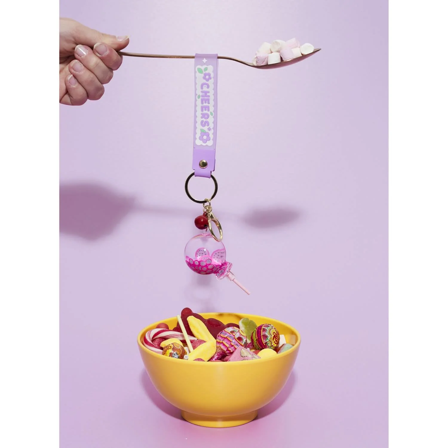 PORTE-CLES LOLIPOP KAWAII (coloris aléatoire) - Image 7