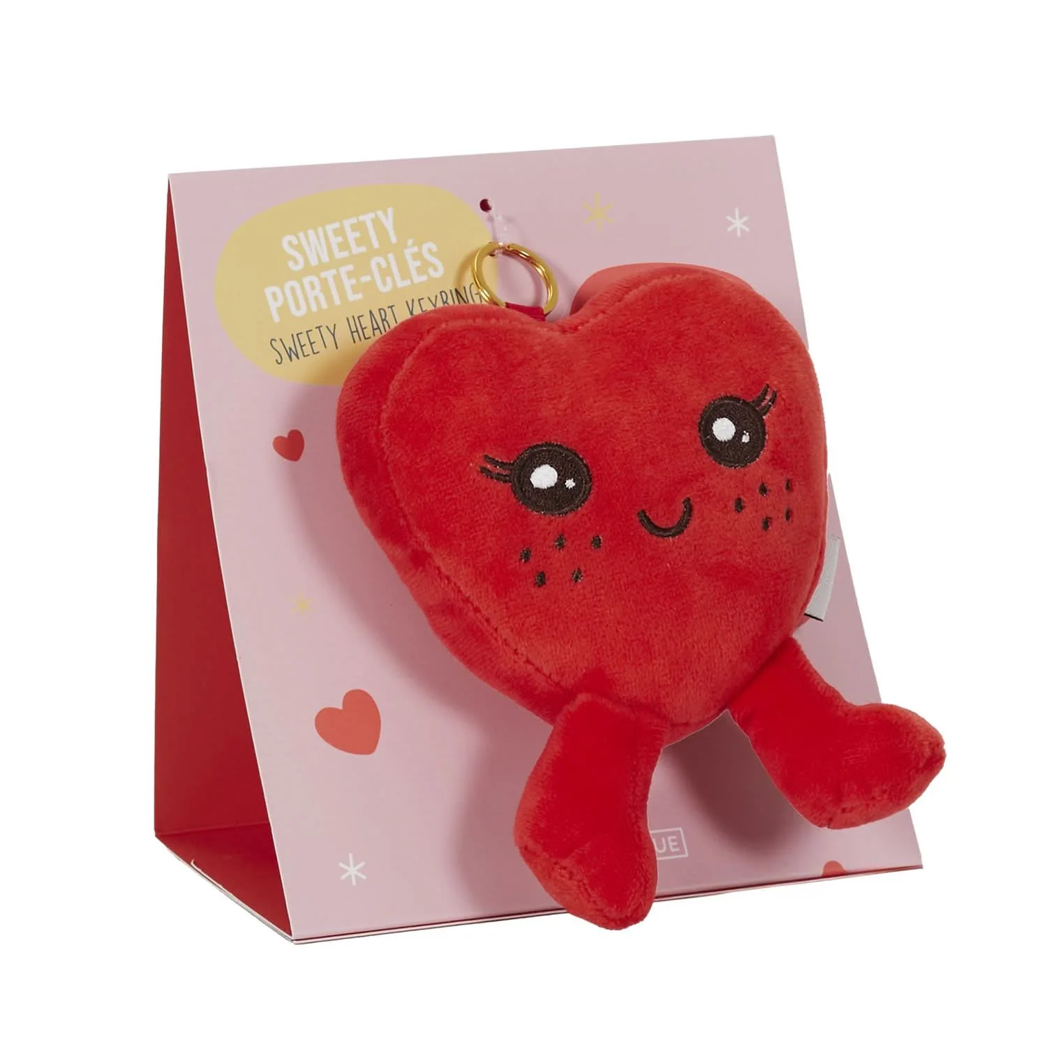 PORTE CLES PELUCHE CŒUR SWEETY - Image 2