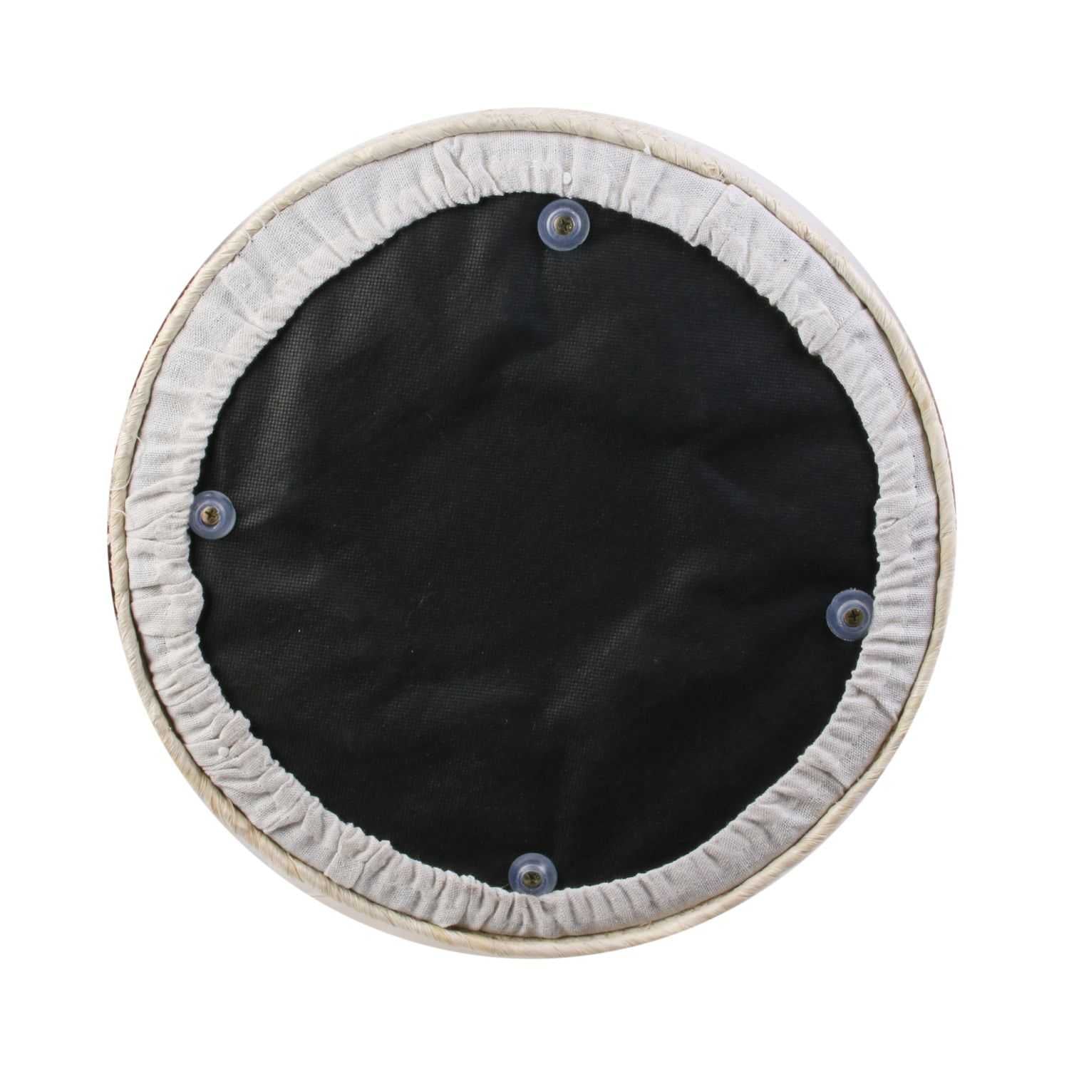 POUF TRESSE BEIGE - Image 6