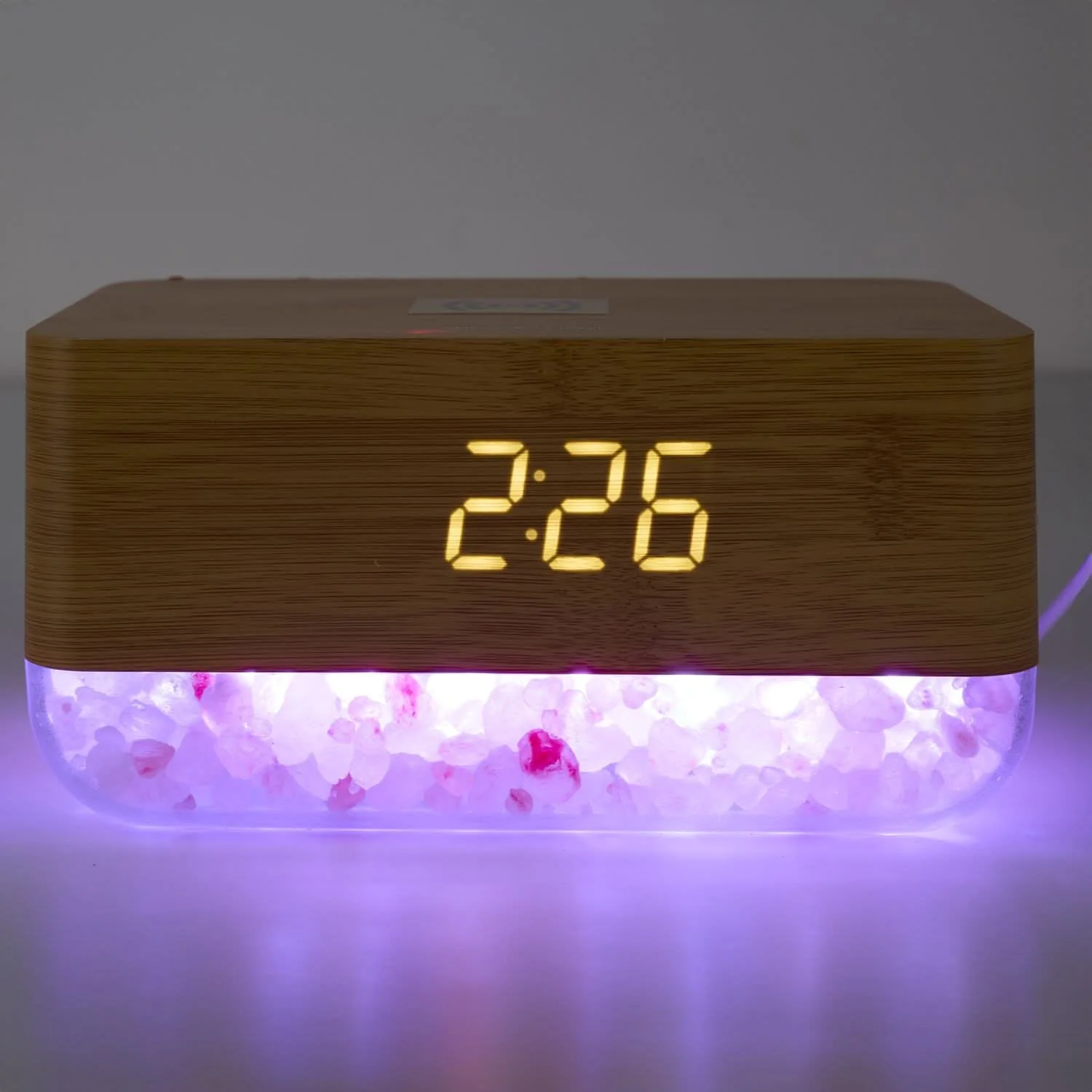 REVEIL CHARGEUR AVEC CRISTAUX DE SEL ROSE - Image 7