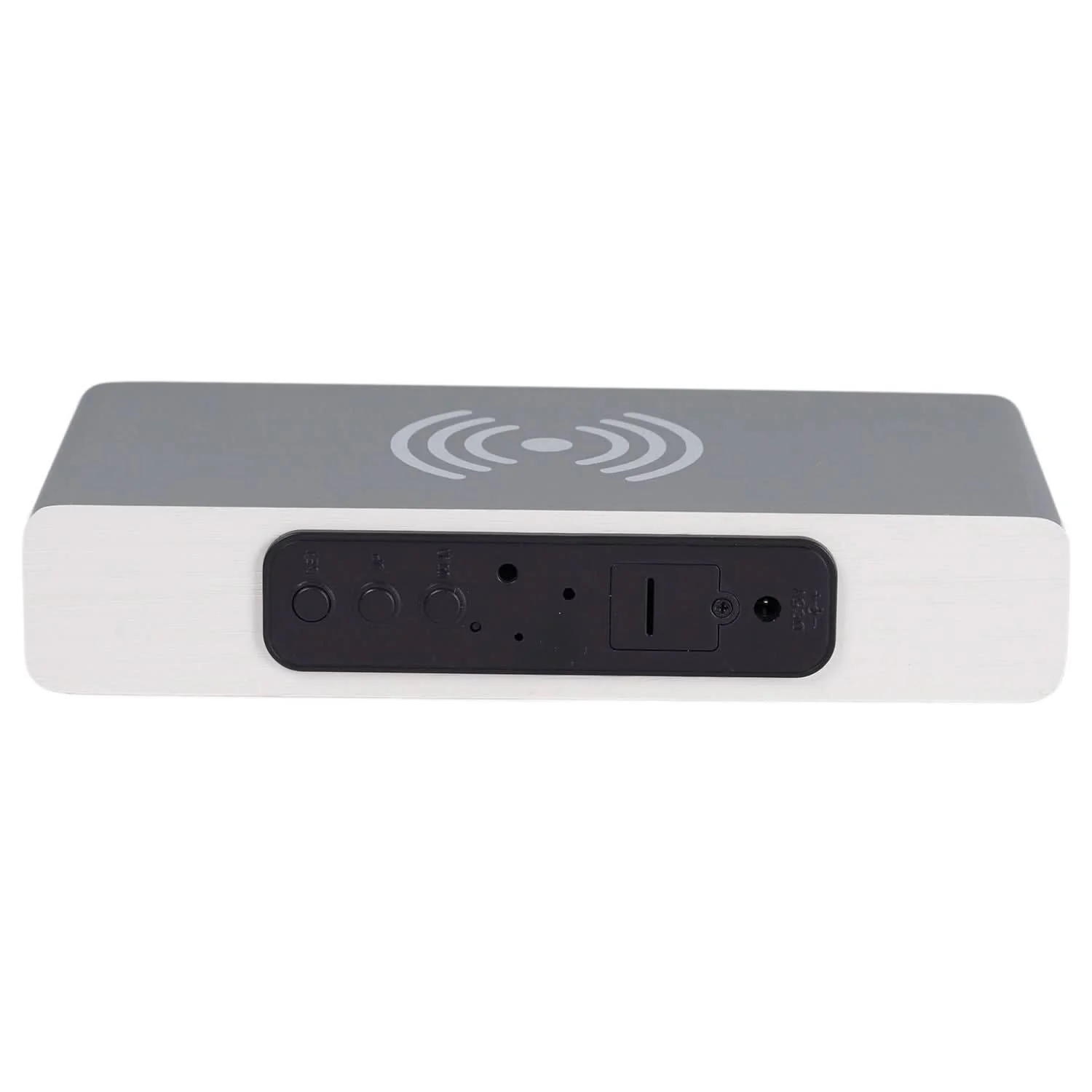 REVEIL CHARGEUR BOIS GRIS - Image 3