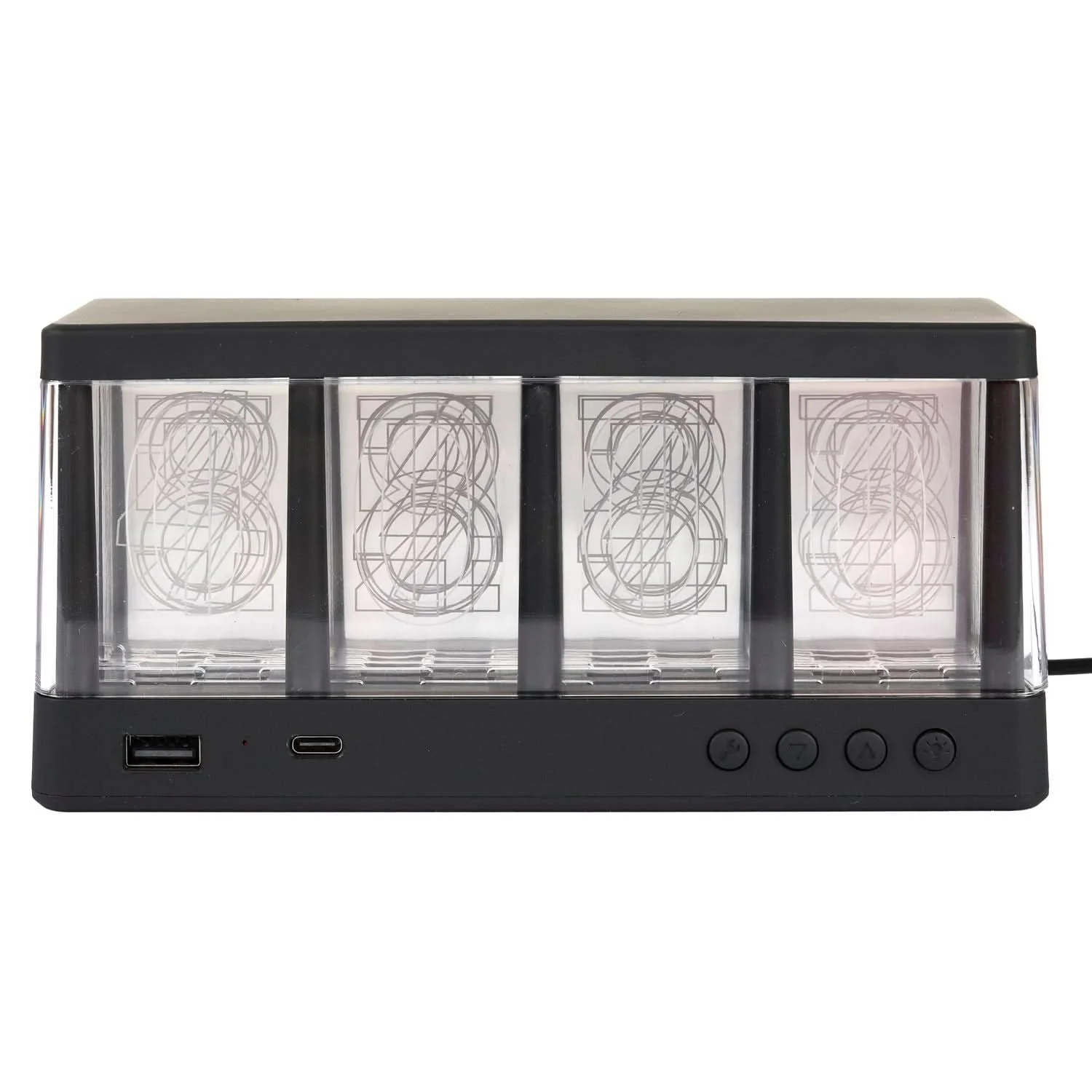 REVEIL CHARGEUR EFFET NEON - Image 7