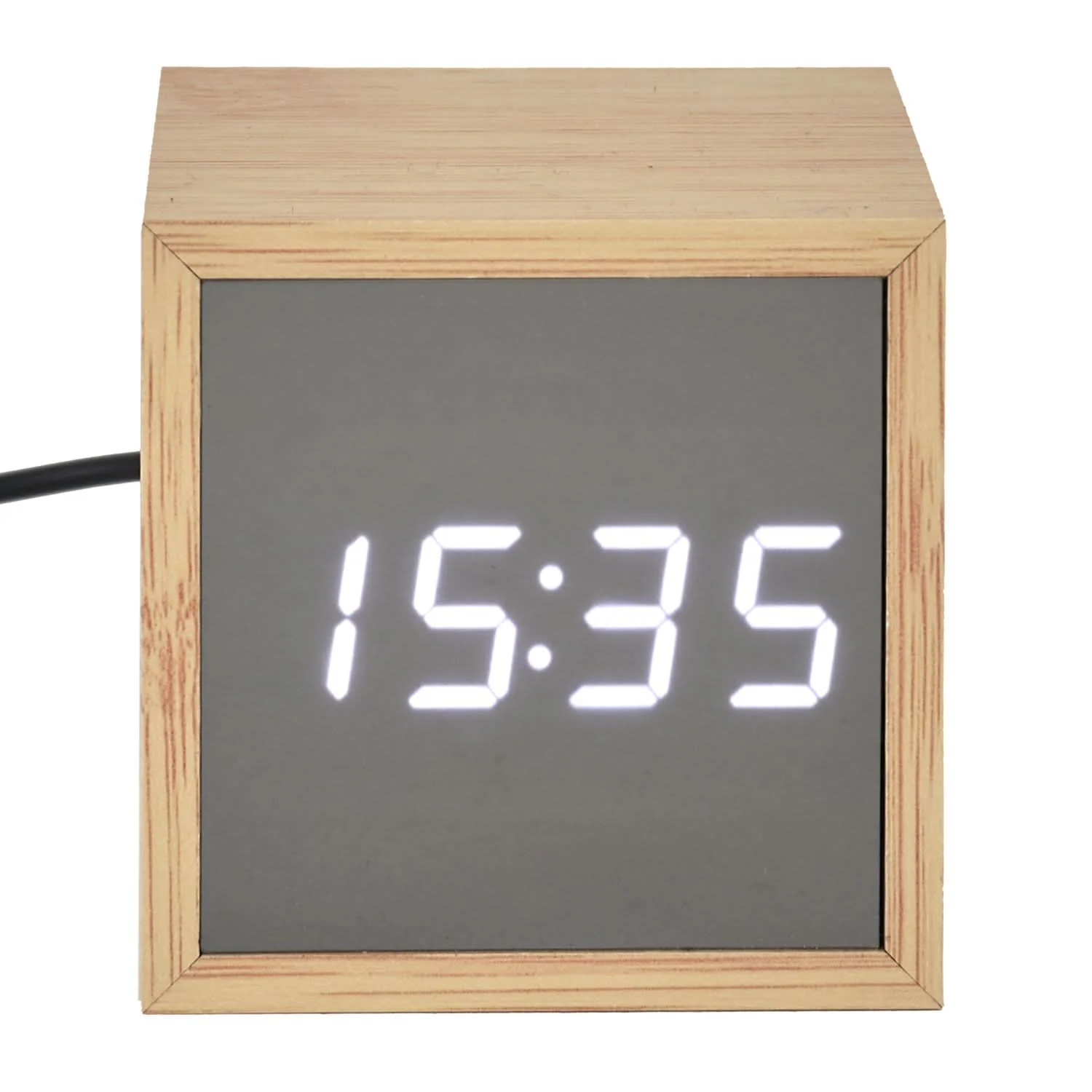 REVEIL LED BAMBOU MIROIR - Image 5