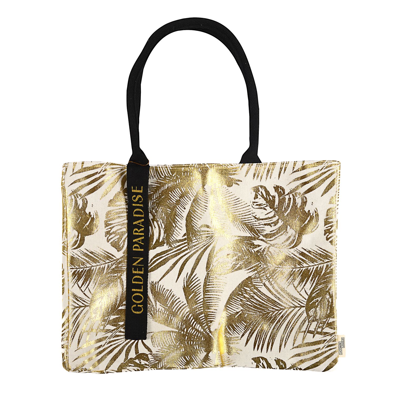 SAC CABAS PALMIER DORE - Image 6