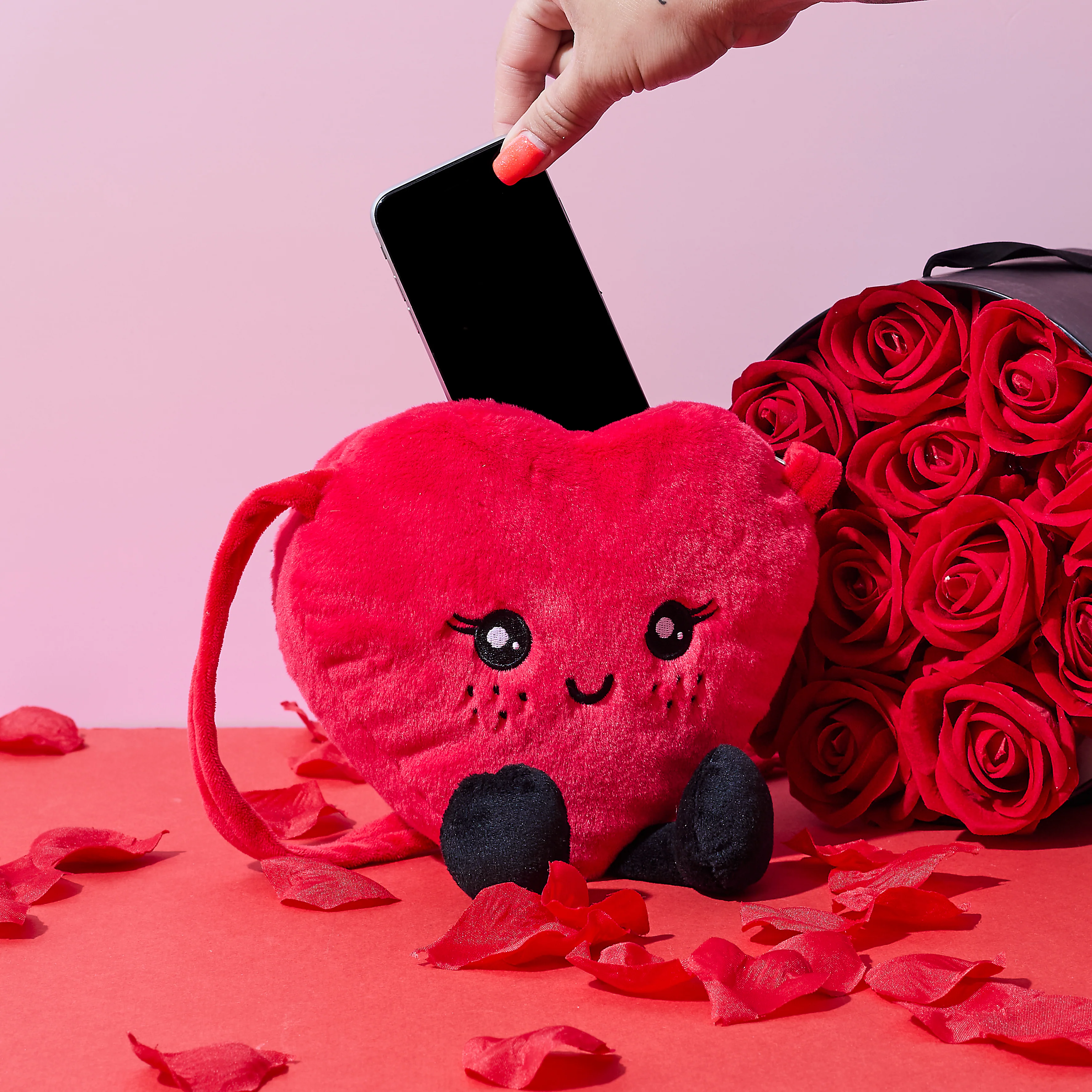 SAC PELUCHE COEUR - Image 2