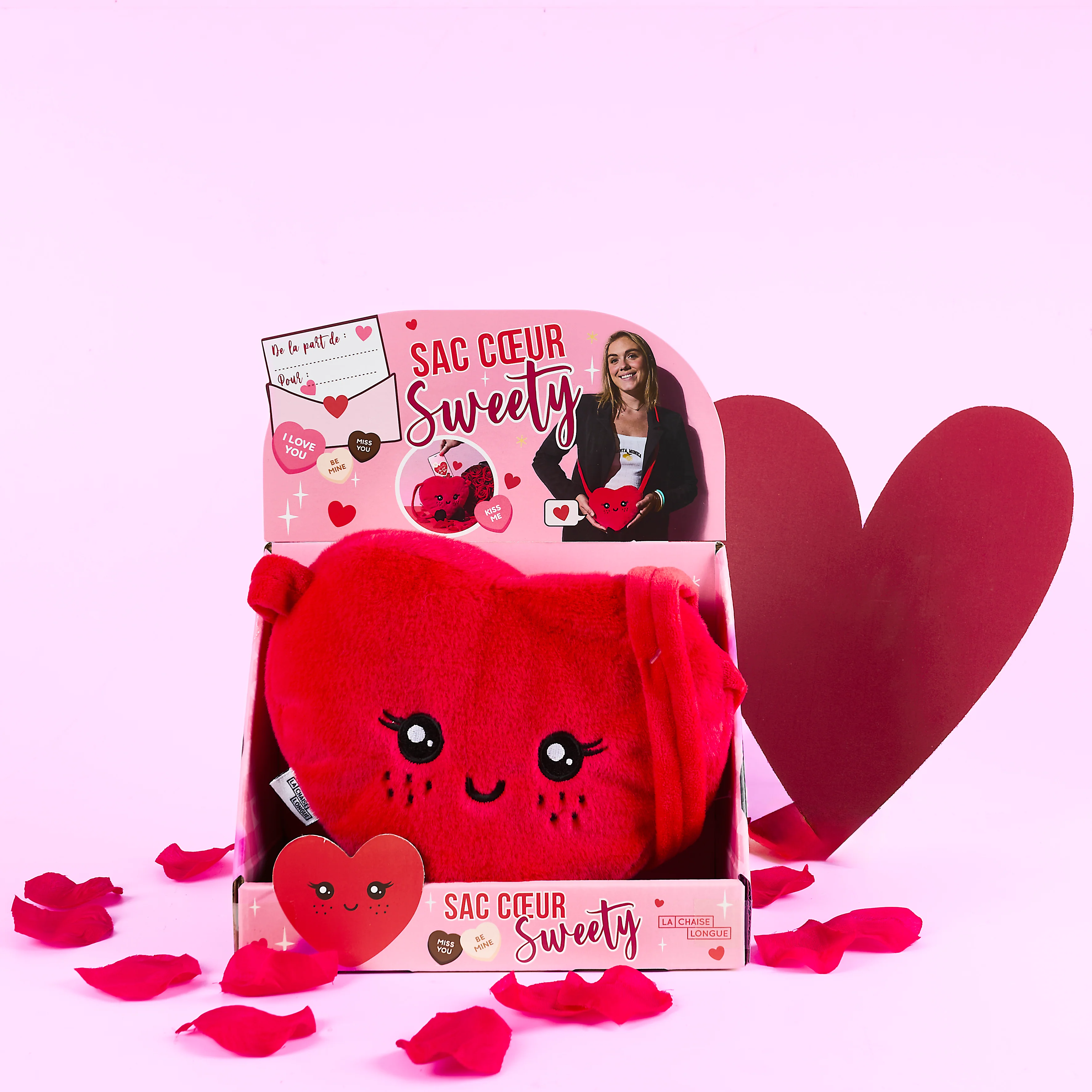 SAC PELUCHE COEUR - Image 3