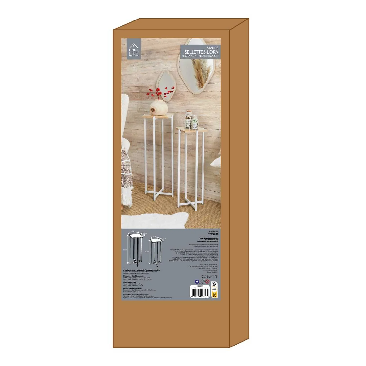 SELLETTE BLANC LOKA - LOT DE 2 - Image 5