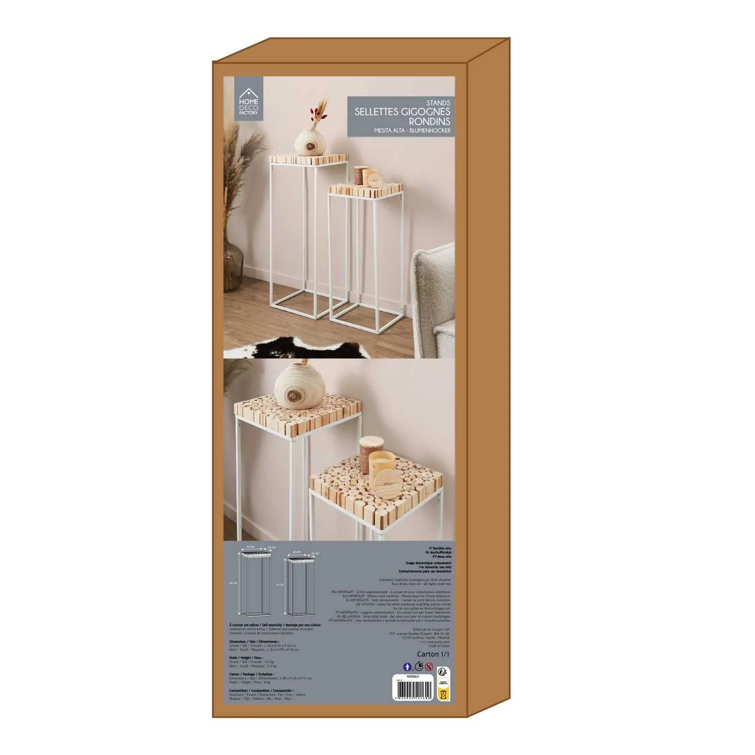 SELLETTE GIGOGNE RONDIN - LOT DE 2 - Image 6
