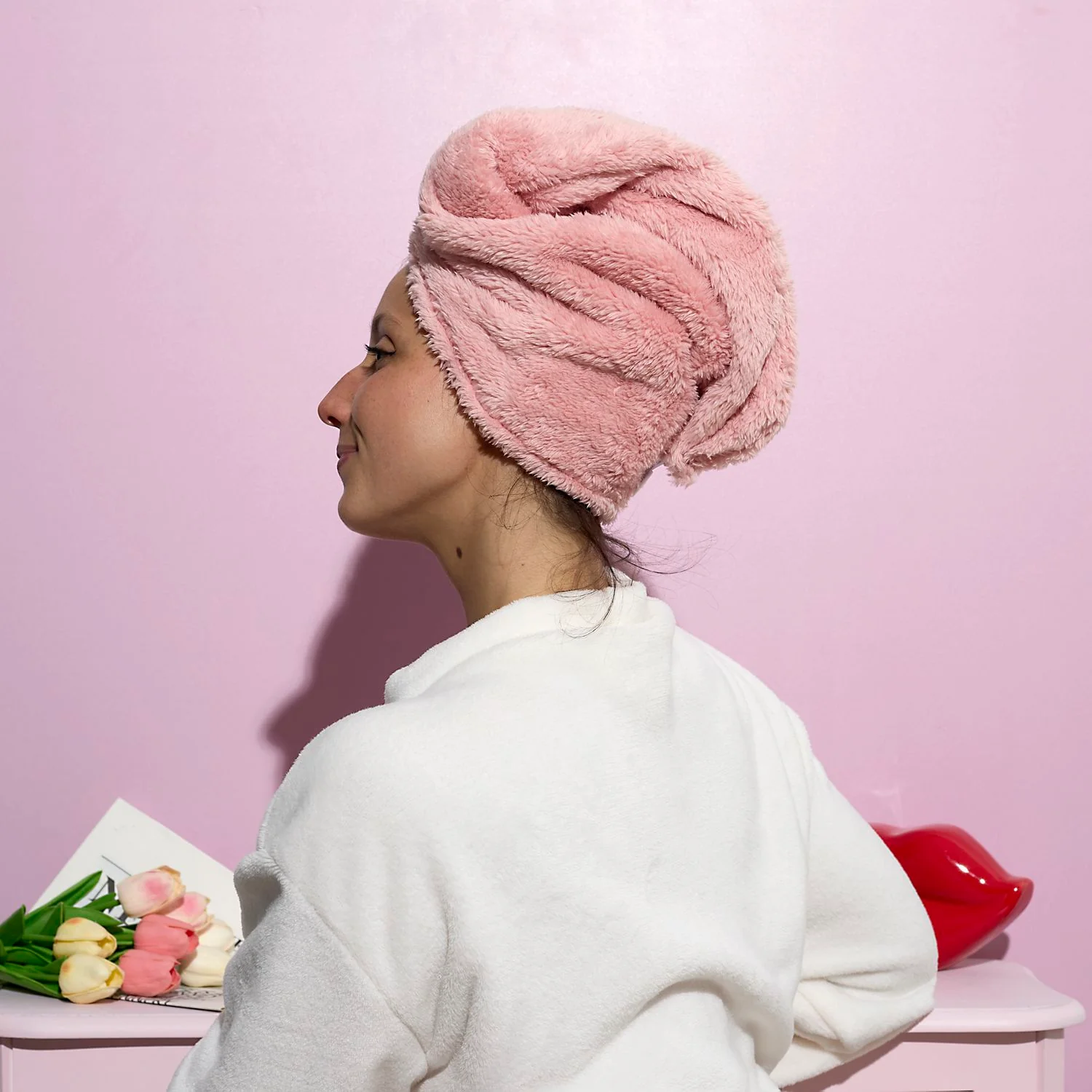 SERVIETTE CHEVEUX LES COQUETTES - Image 3