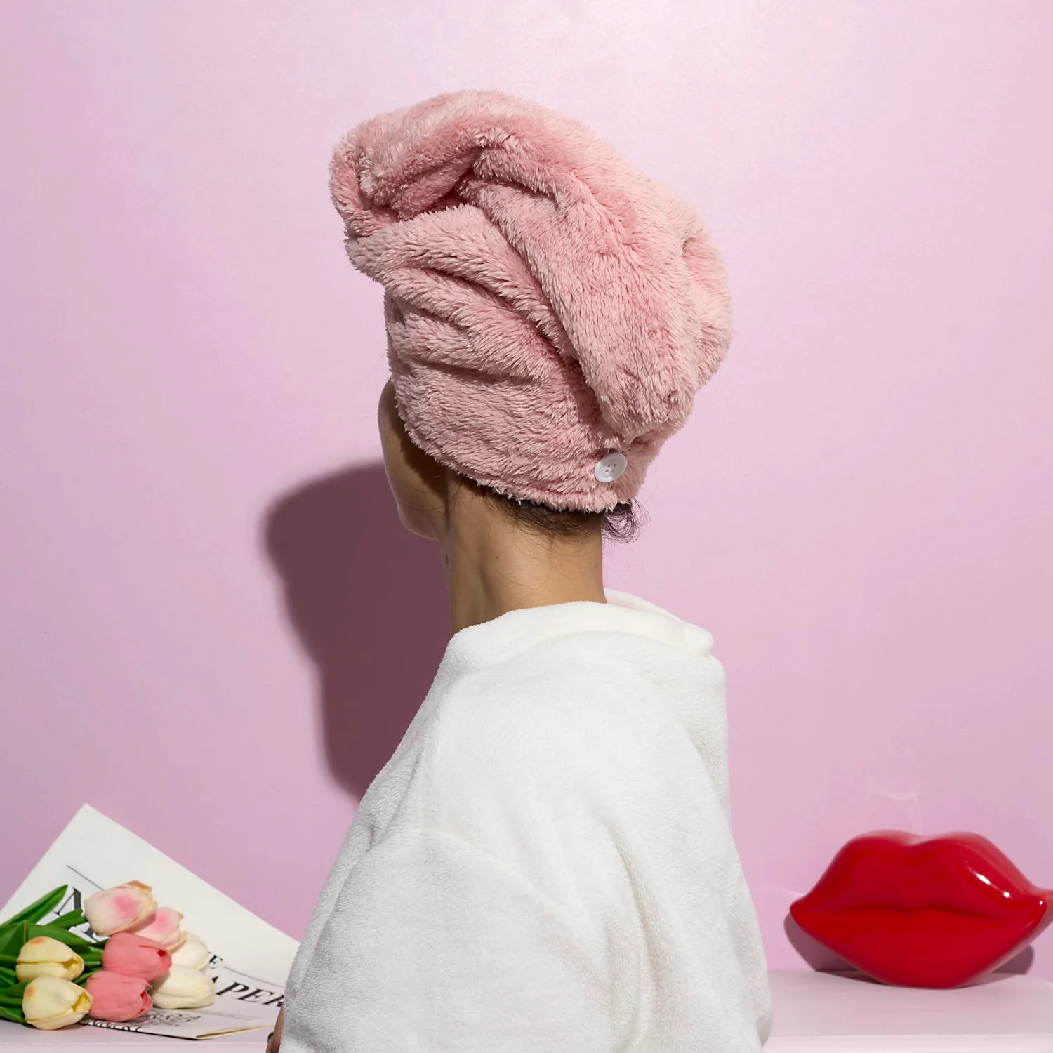 SERVIETTE CHEVEUX LES COQUETTES - Image 4