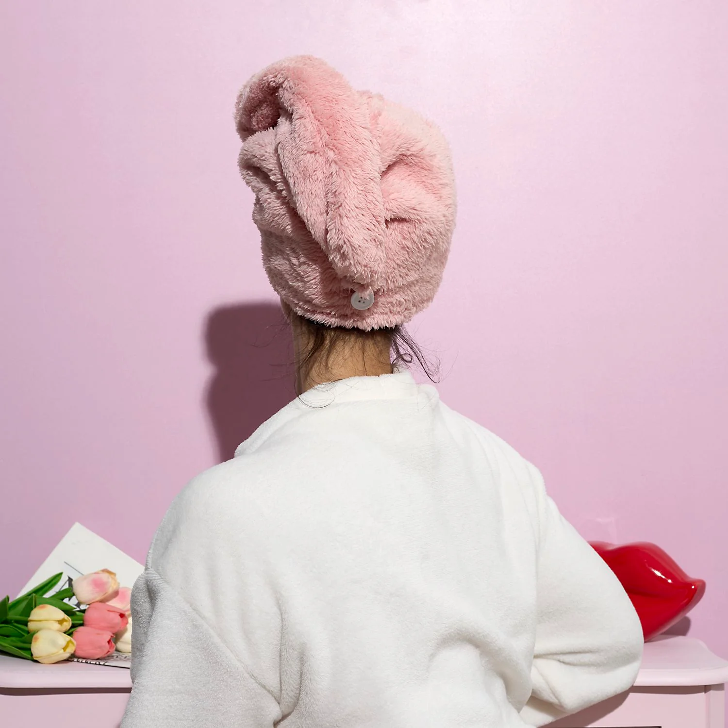SERVIETTE CHEVEUX LES COQUETTES - Image 5