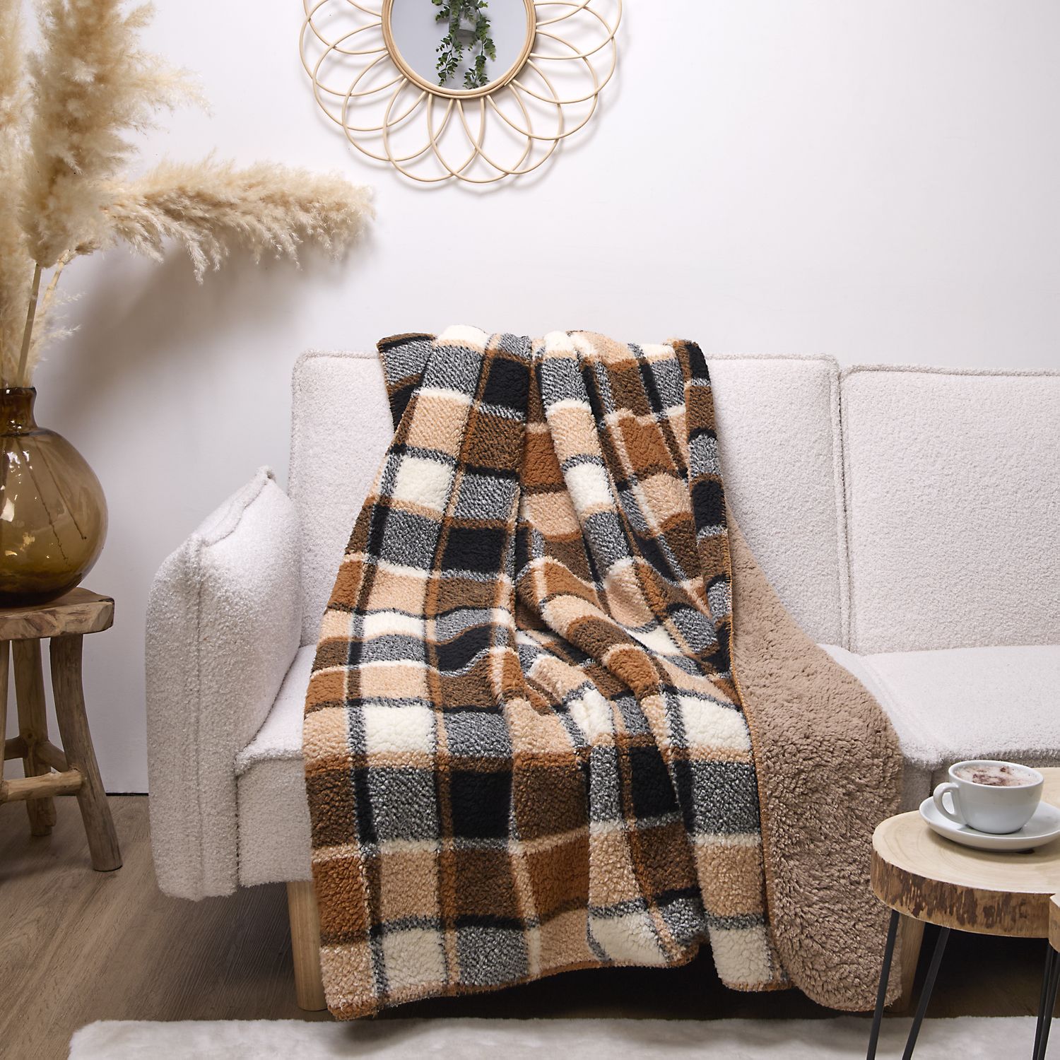 SET COCOONING PLAID ET CHAUSSETTES GRAND FROID - Image 4