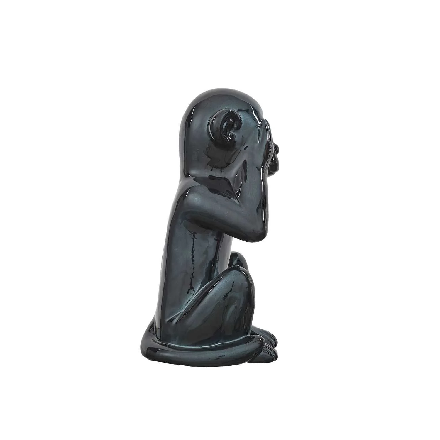STATUE SINGE NOIR H28CM - Image 5