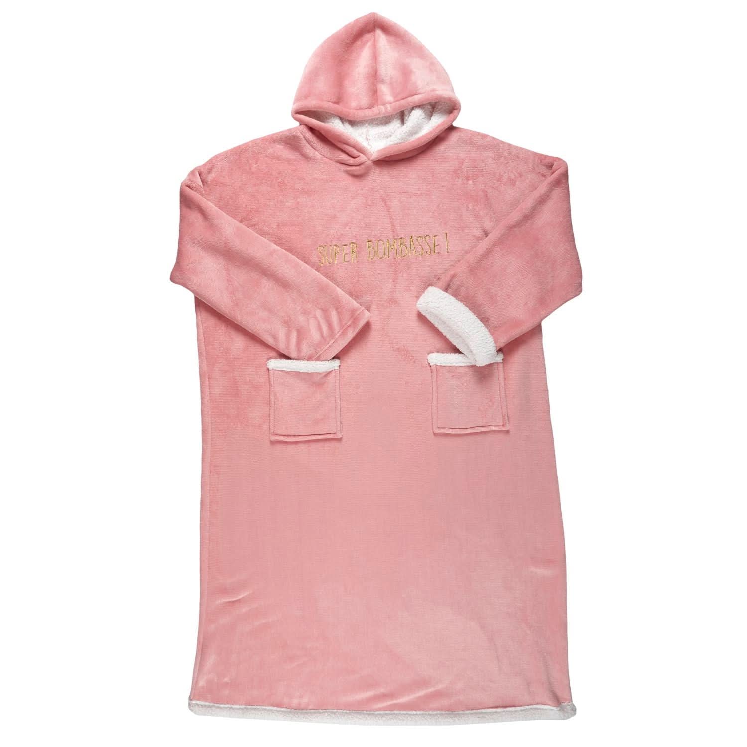 SWEAT PLAID BOMBASSE ROSE - Image 3