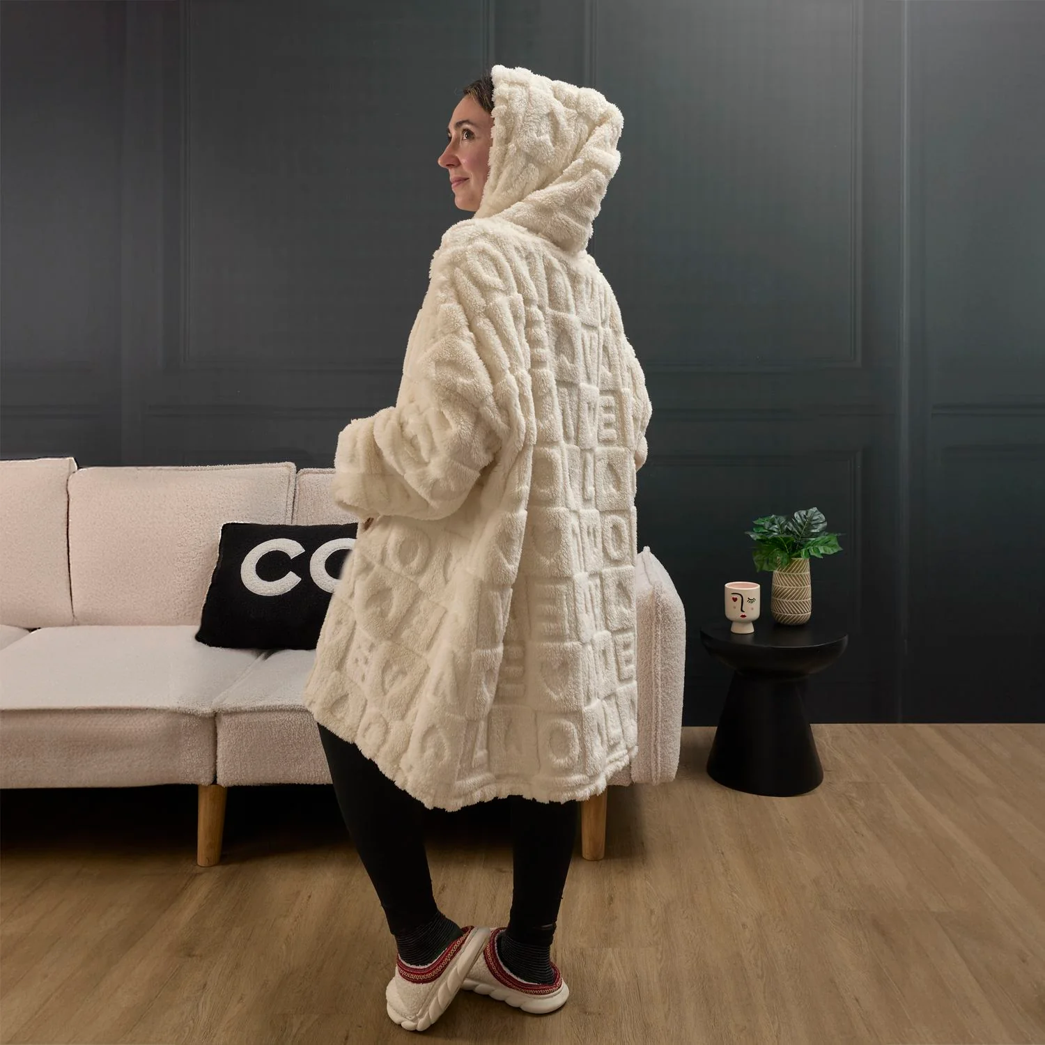 SWEAT PLAID SHERPA LOVE - Image 3