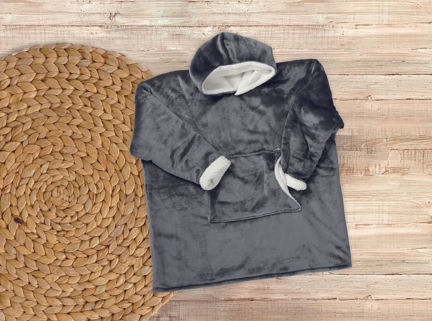 SWEAT XXL COCOON A CAPUCHE - Image 3