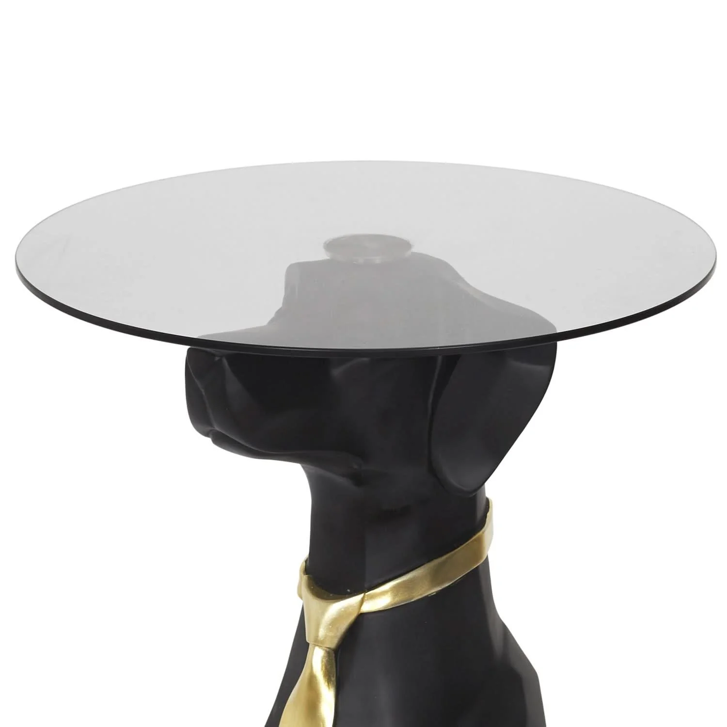TABLE BASSE DECO CHIEN ASSIS 66CM - Image 4