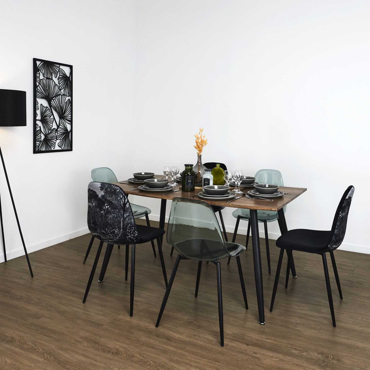 TABLE EXTENSIBLE 6 A 8 PERSONNES FOREST FIRST - Image 2