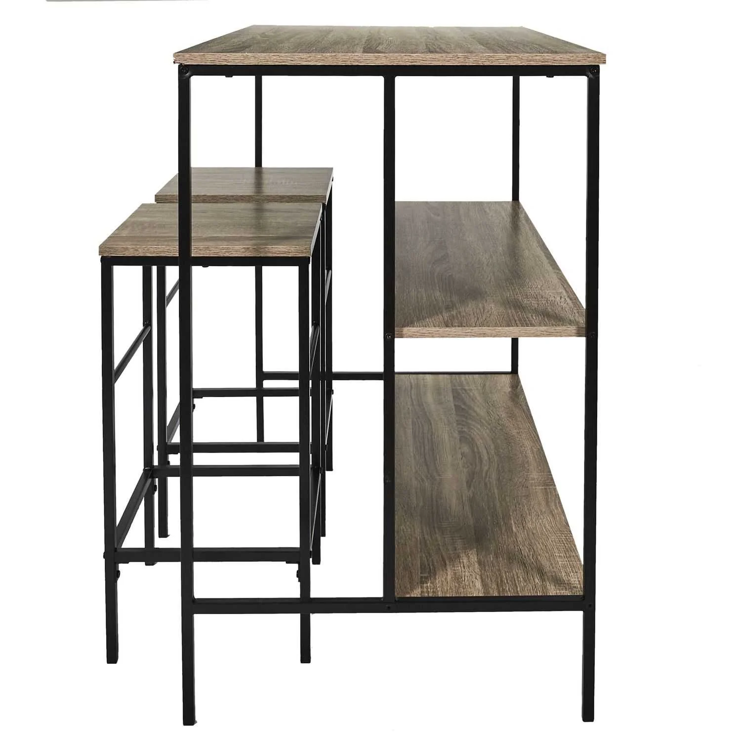 TABLE ILOT 2 TABOURETS LOKA - Image 3