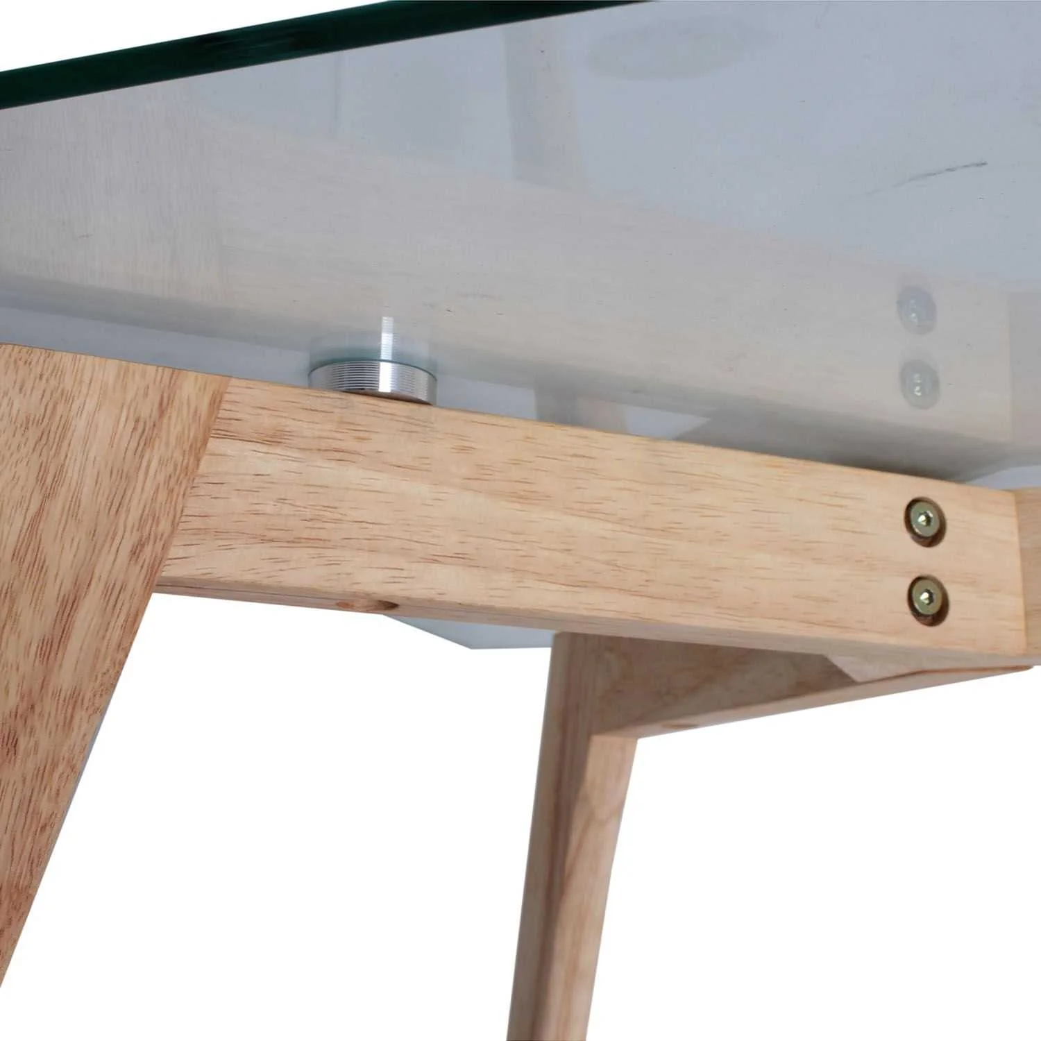 TABLE RECTANGULAIRE EN VERRE 110X60X45CM - Image 4