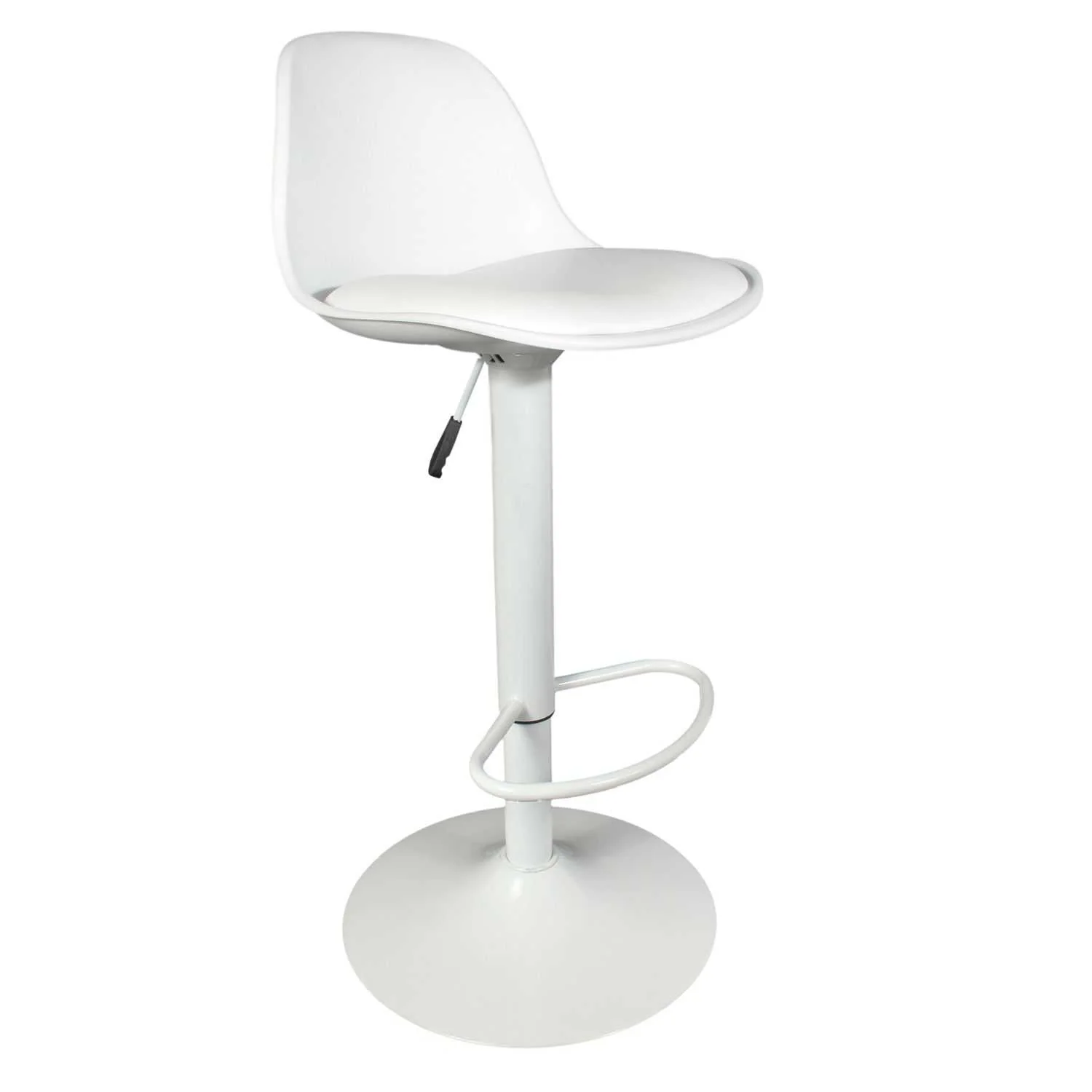 TABOURET DE BAR ISAK BLANC - Image 3