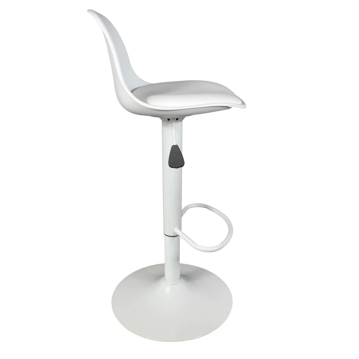 TABOURET DE BAR ISAK BLANC - Image 4