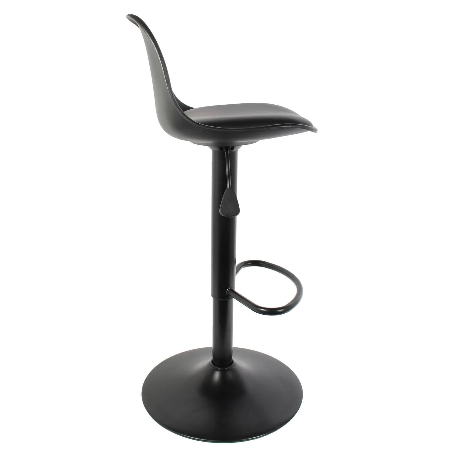 TABOURET DE BAR ISAK NOIR - Lot de 2 - Image 4