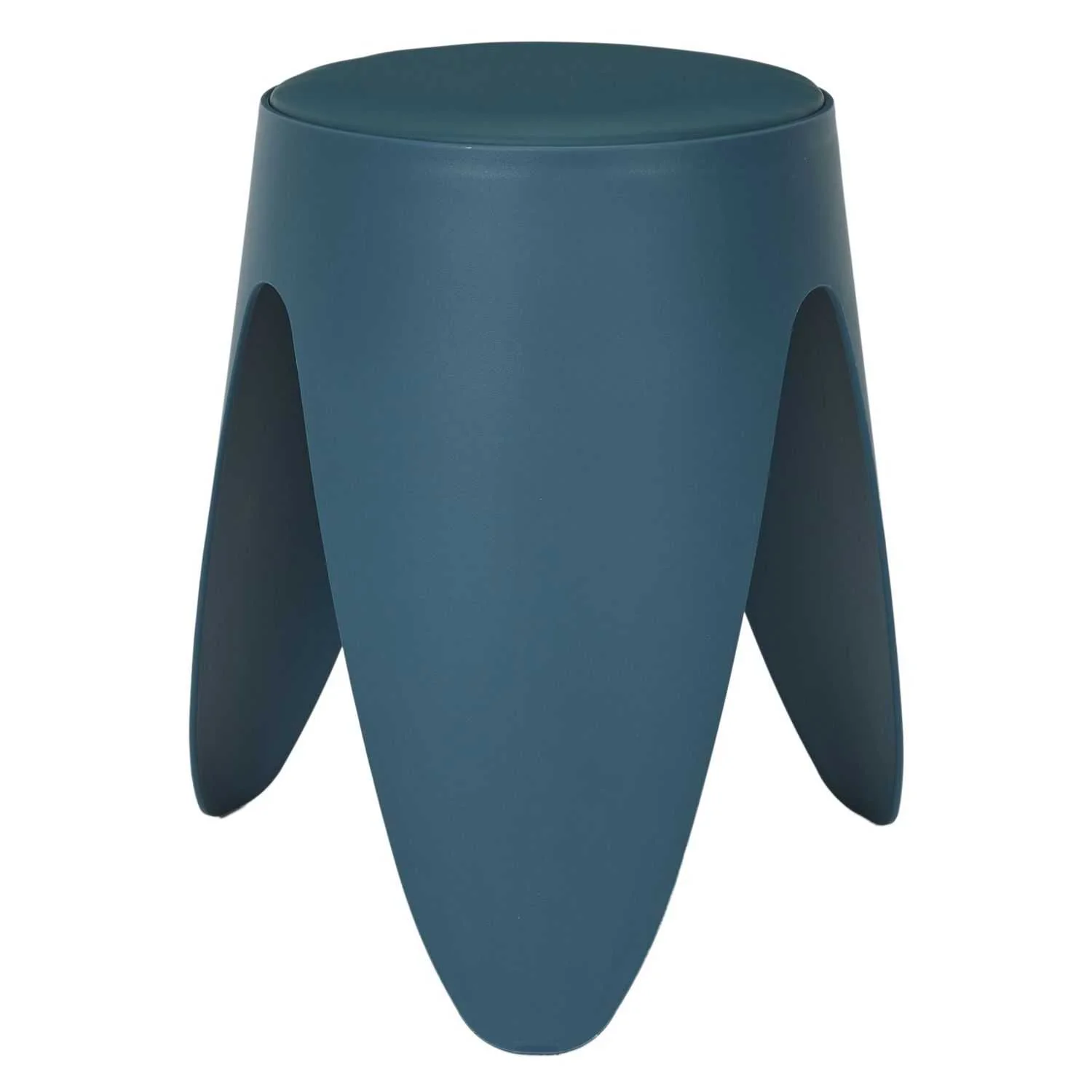 TABOURET EVE BLEU CANARD - Image 3