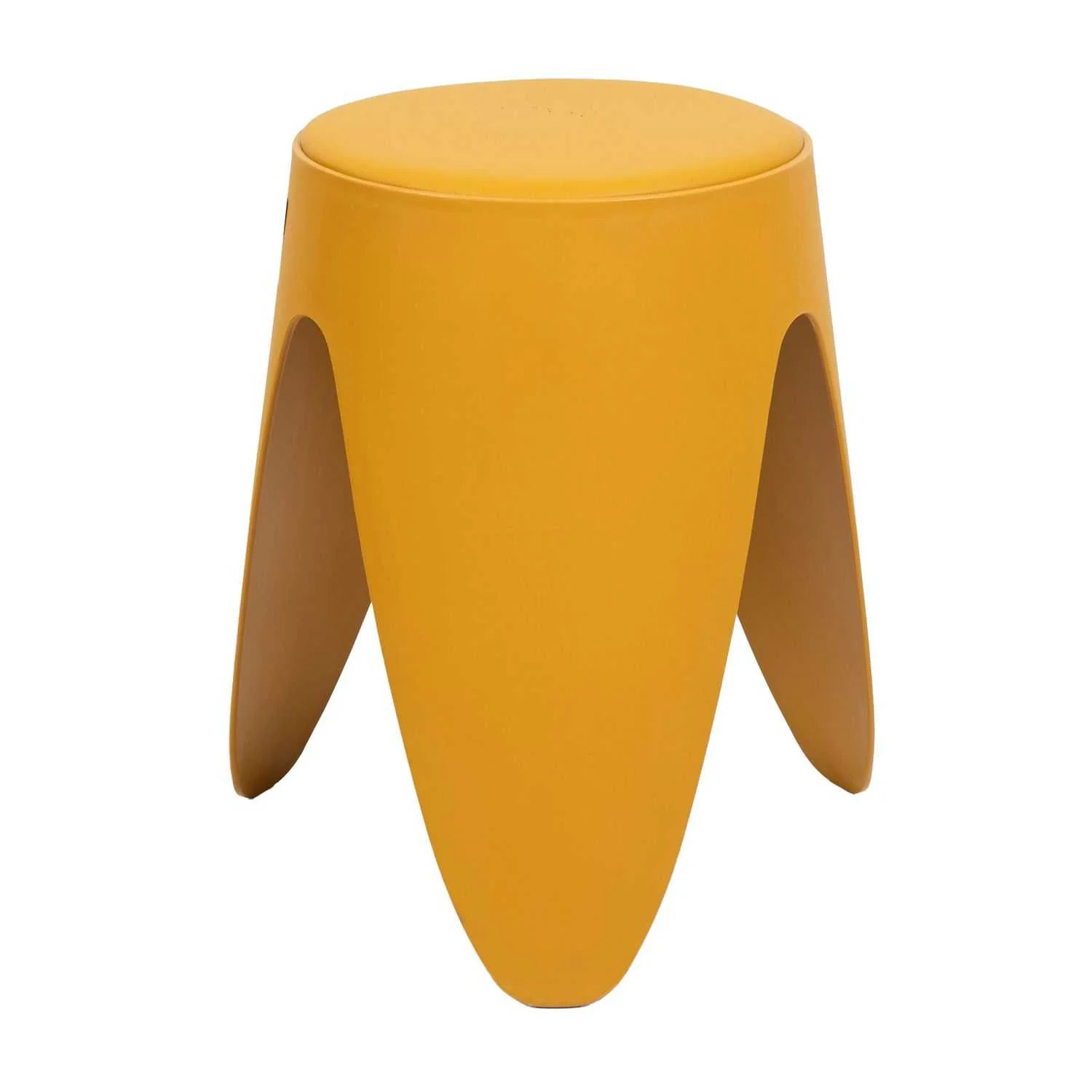 TABOURET EVE JAUNE MOUTARDE - Image 5