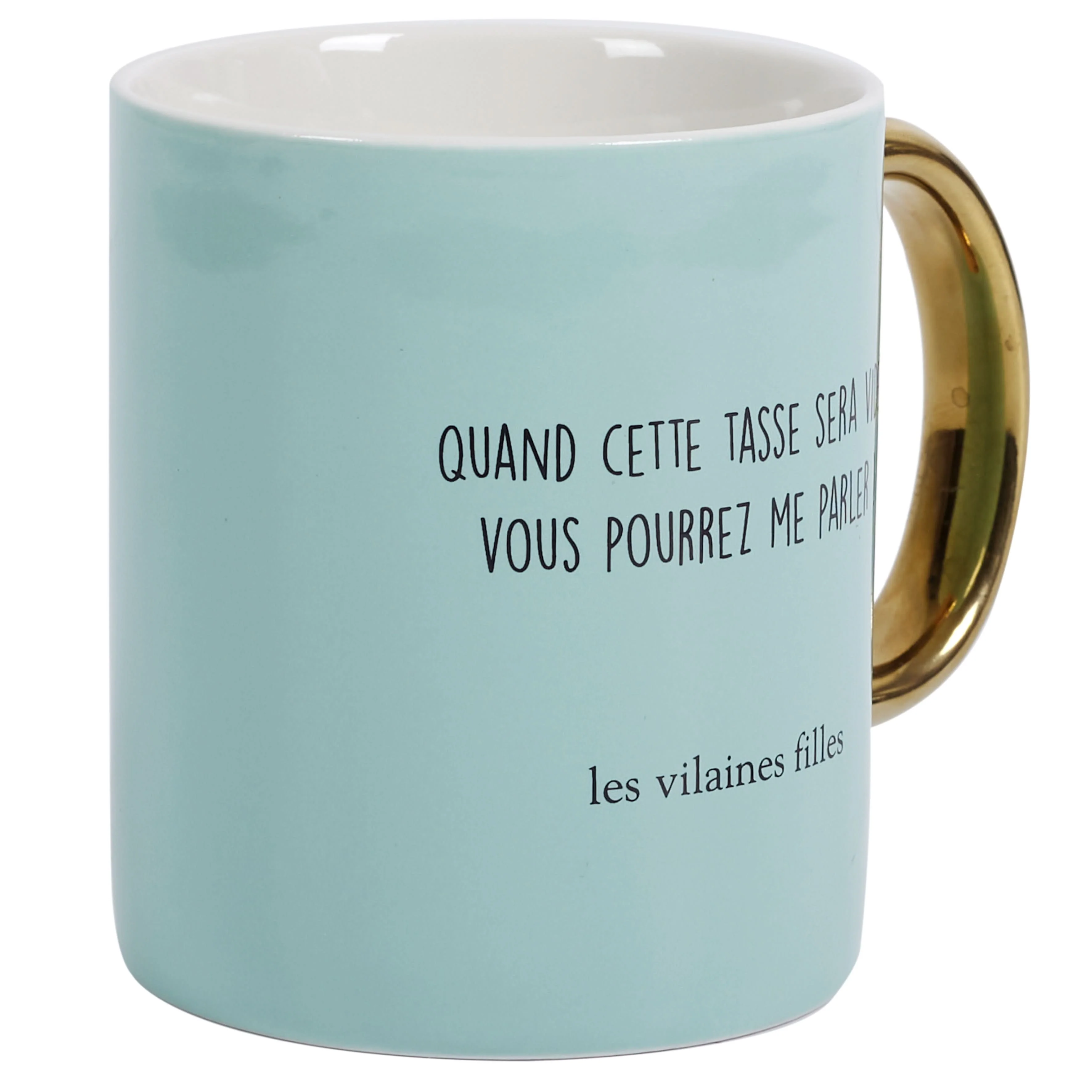 TASSE ANSE DOREE QUAND VOUS POURREZ ME PARLER - Image 2