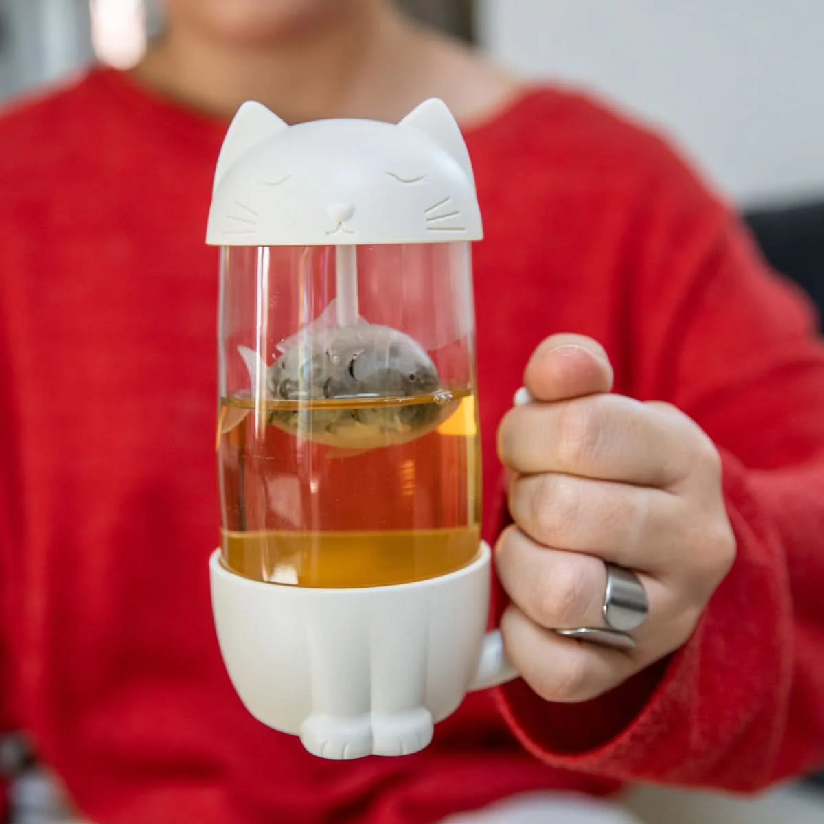 TASSE AVEC INFUSEUR CHAT - Image 3