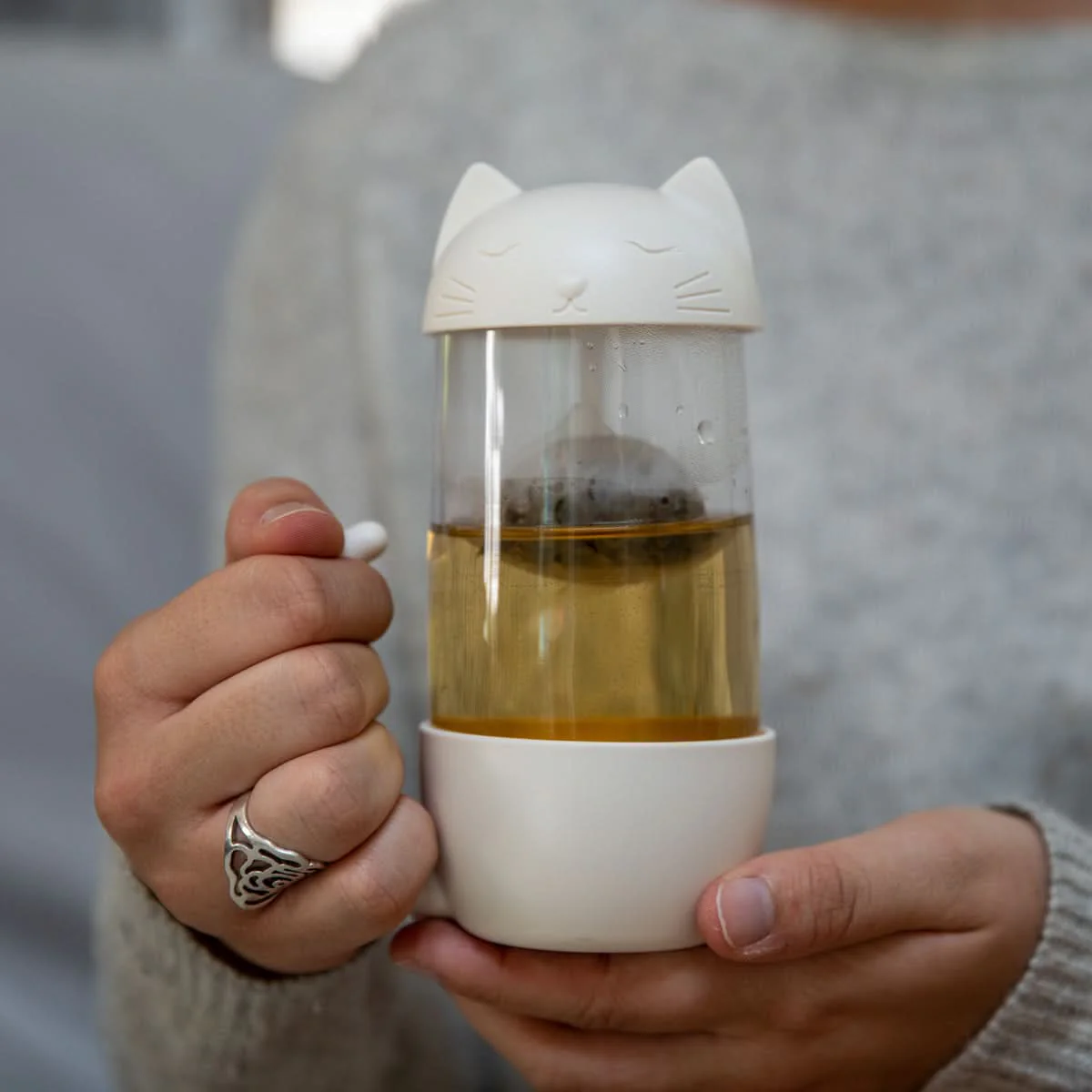 TASSE AVEC INFUSEUR CHAT - Image 4