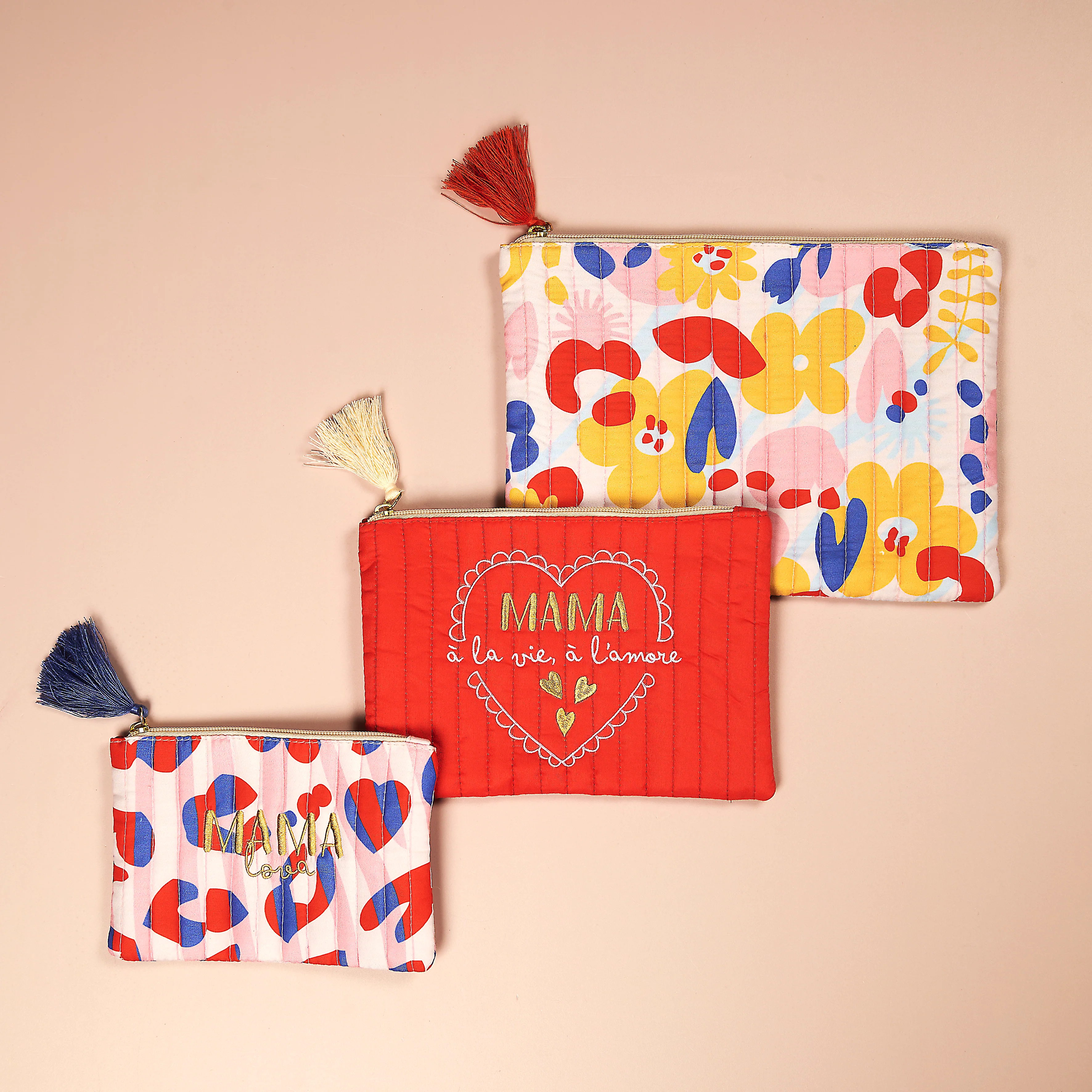 TRIO DE POCHETTES MAMA MI AMORE