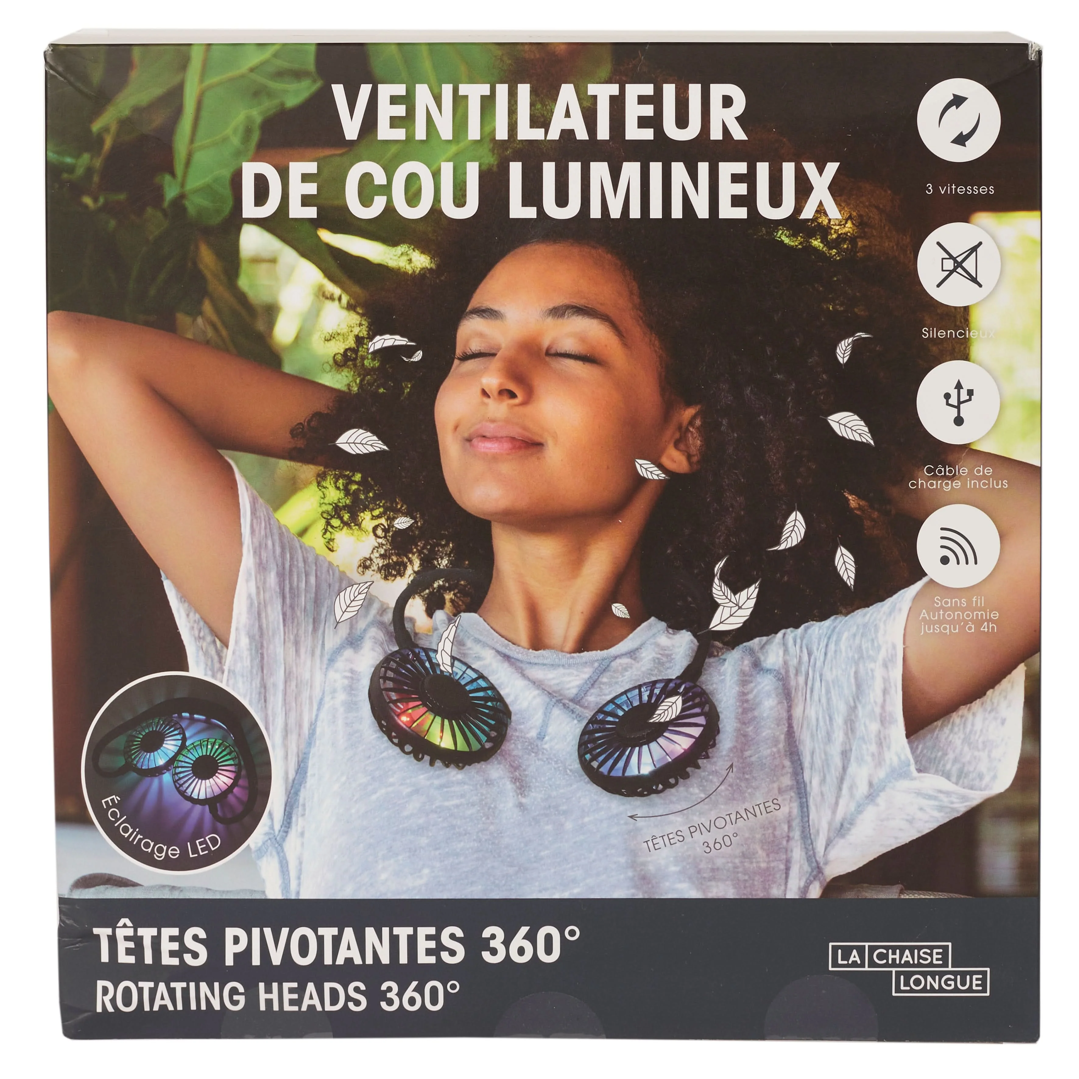 VENTILATEUR TOUR DE COU LUMINEUX - Image 4