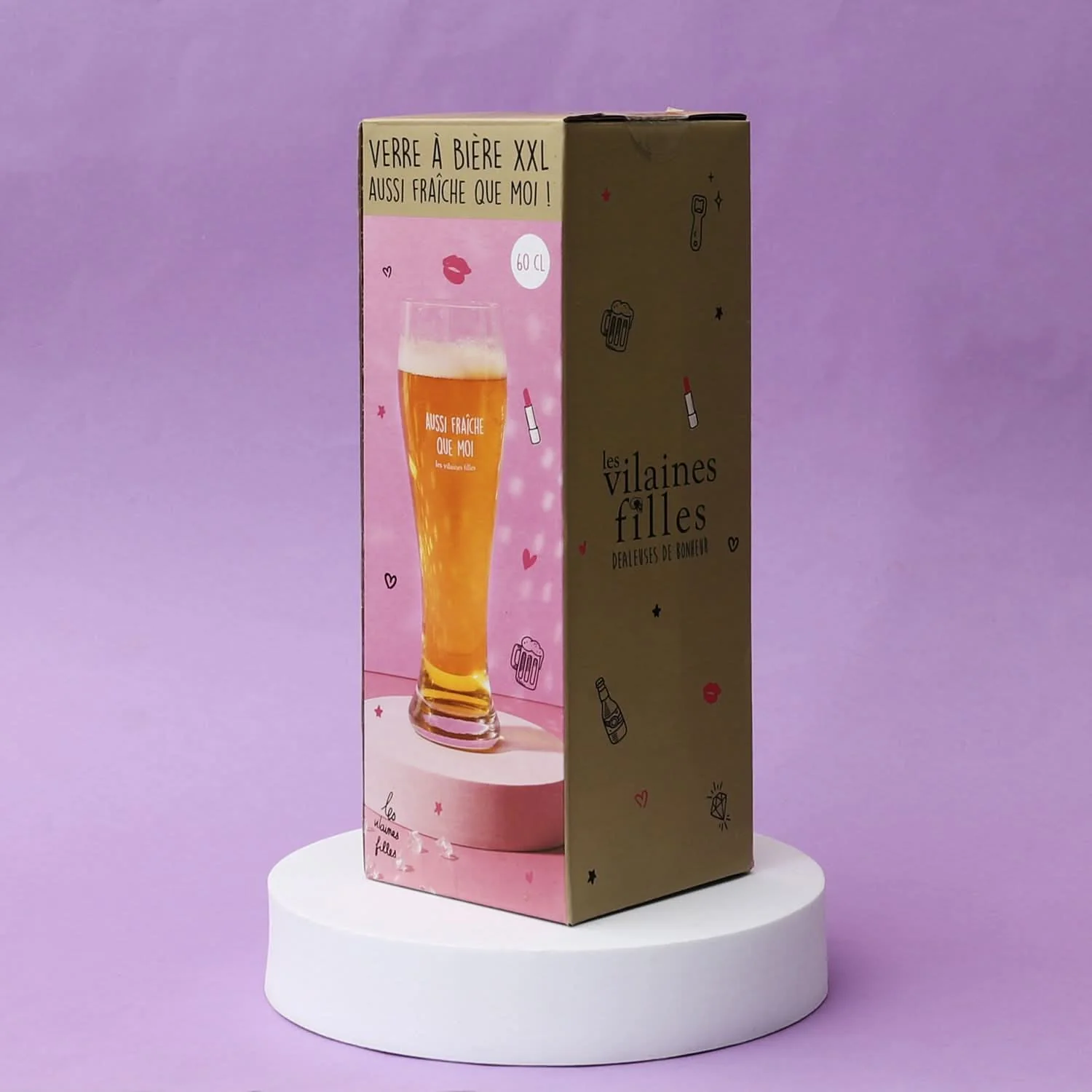 VERRE A BIERE AUSSI FRAICHE QUE MOI - Image 2
