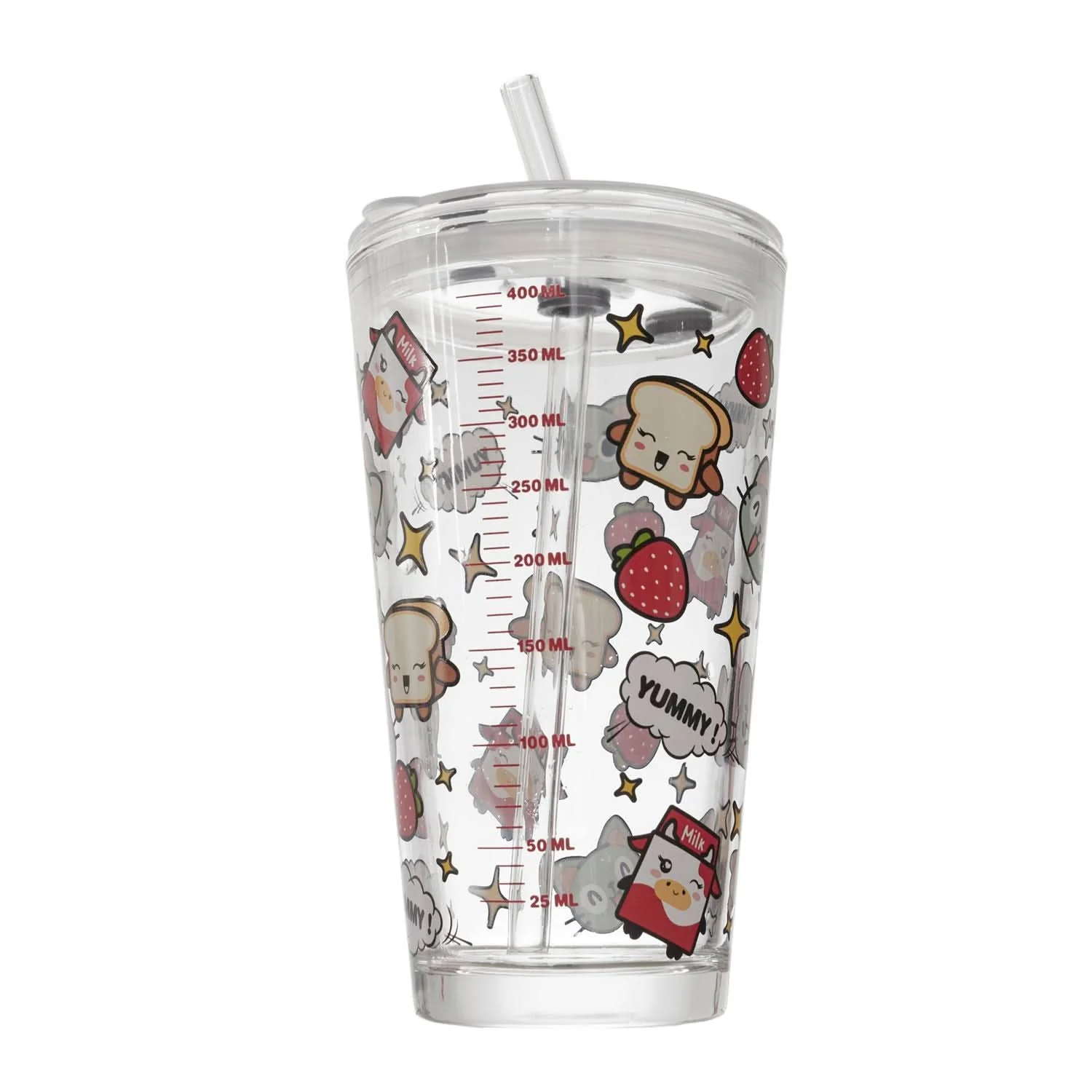 VERRE PAILLE HAPPY KAWAII - Image 4
